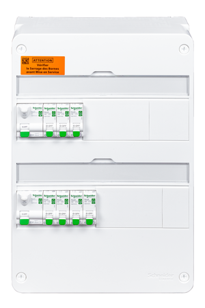 Tableau électrique legrand 2 rangées prééquipé | Réf : 093055