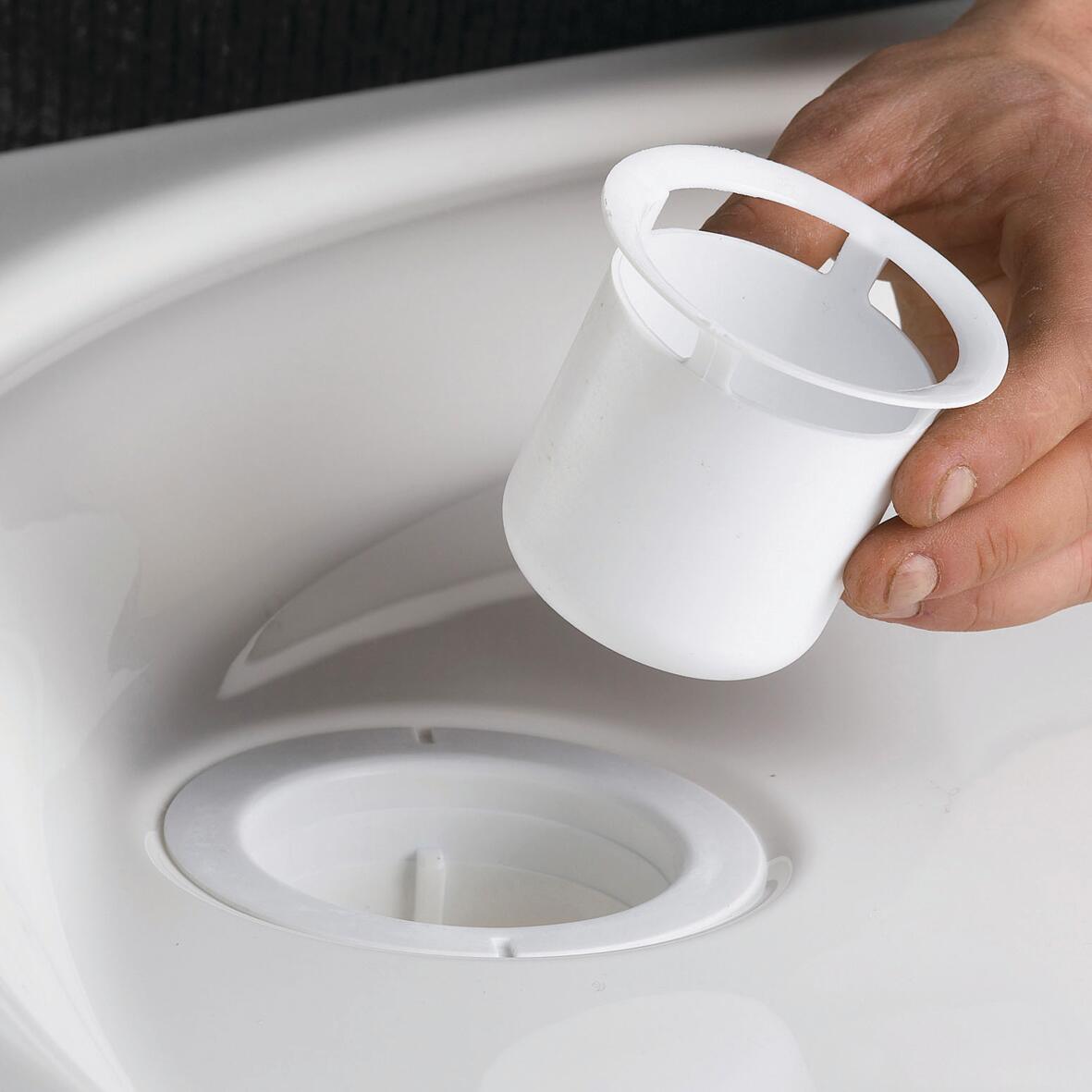 Bonde de douche La Goulue multidirectionnelle capot ABS pour receveur Ø 90 mm - NF - 3