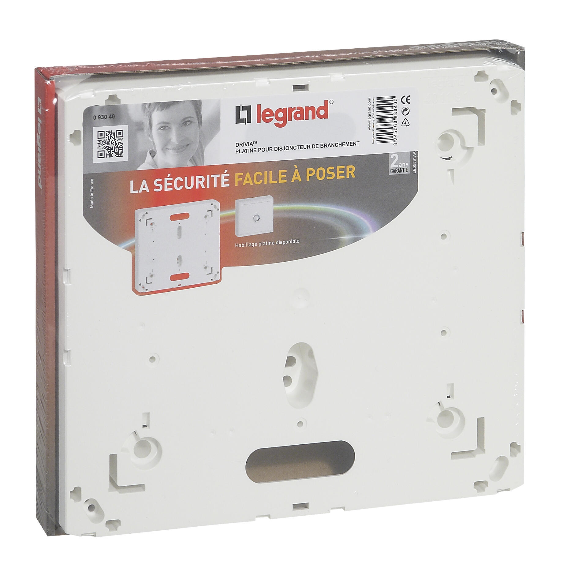 Platine pour disjoncteur d'abonné - LEGRAND  - 4