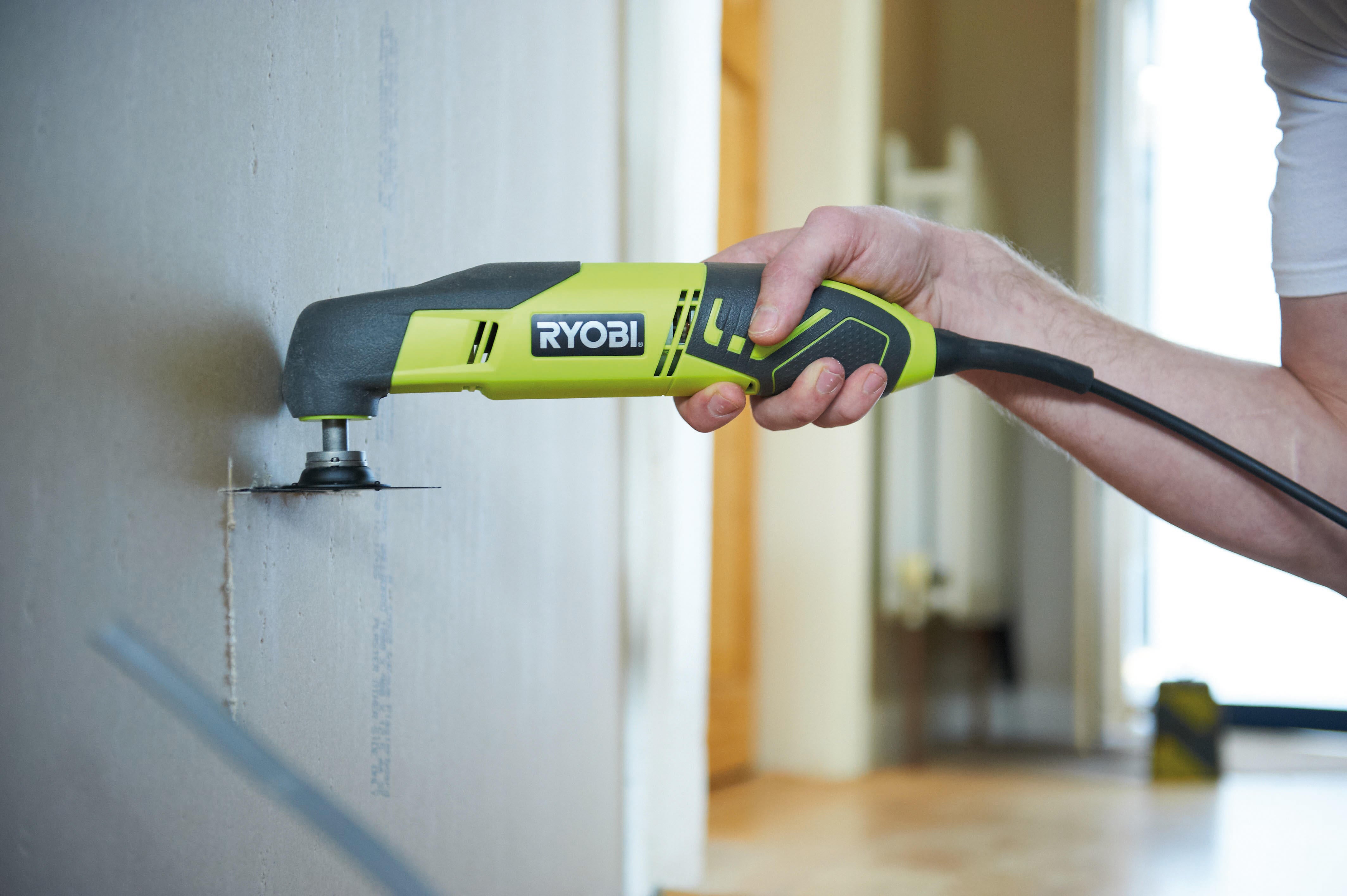 Multitool 200W découpeur ponceur outil multifonction + 10 Accessoires RMT200S - 5133001818 RYOBI - 3