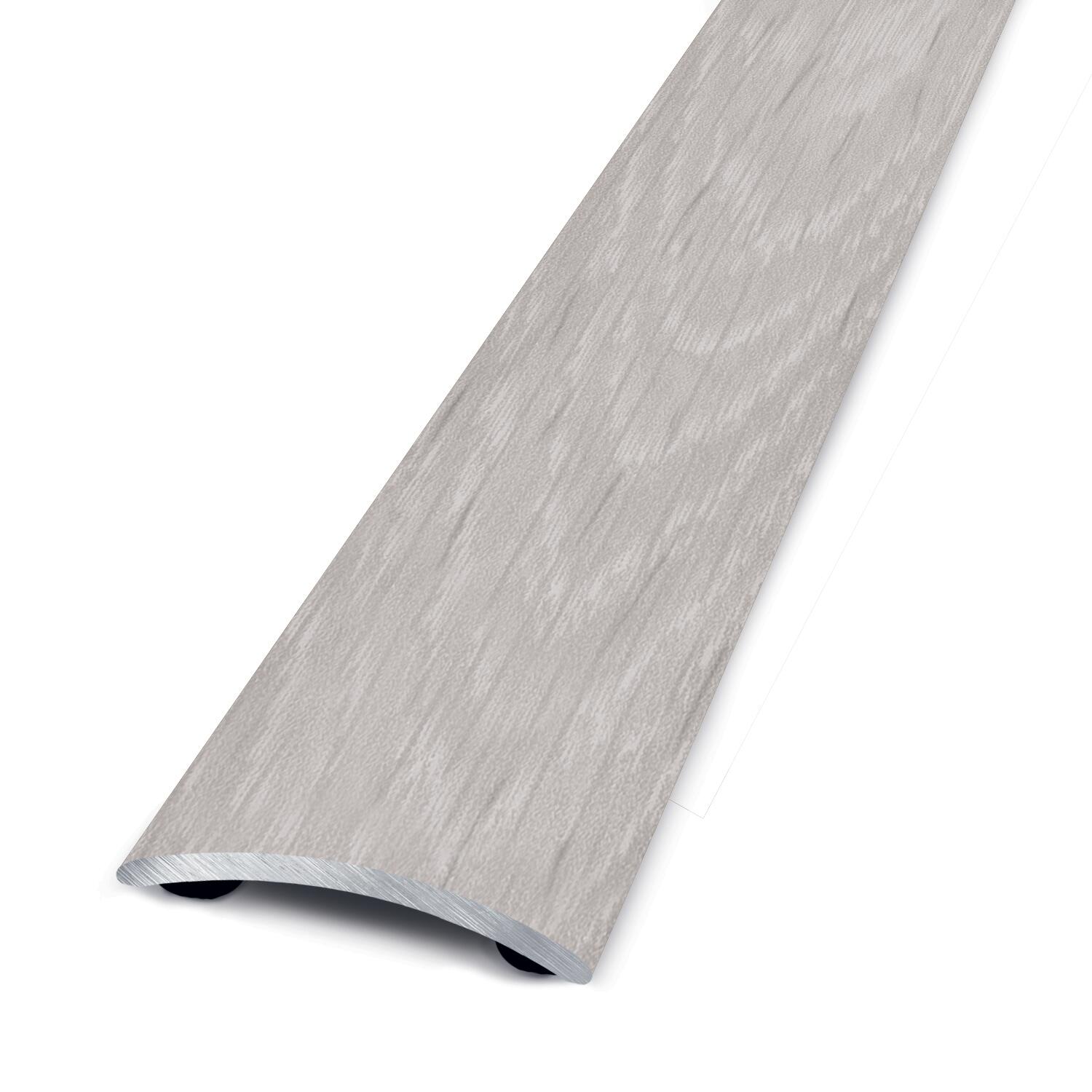 Barre de seuil aluminium chêne auto-adhésif L.166 x l.3 cm Cérusé Sable - 4