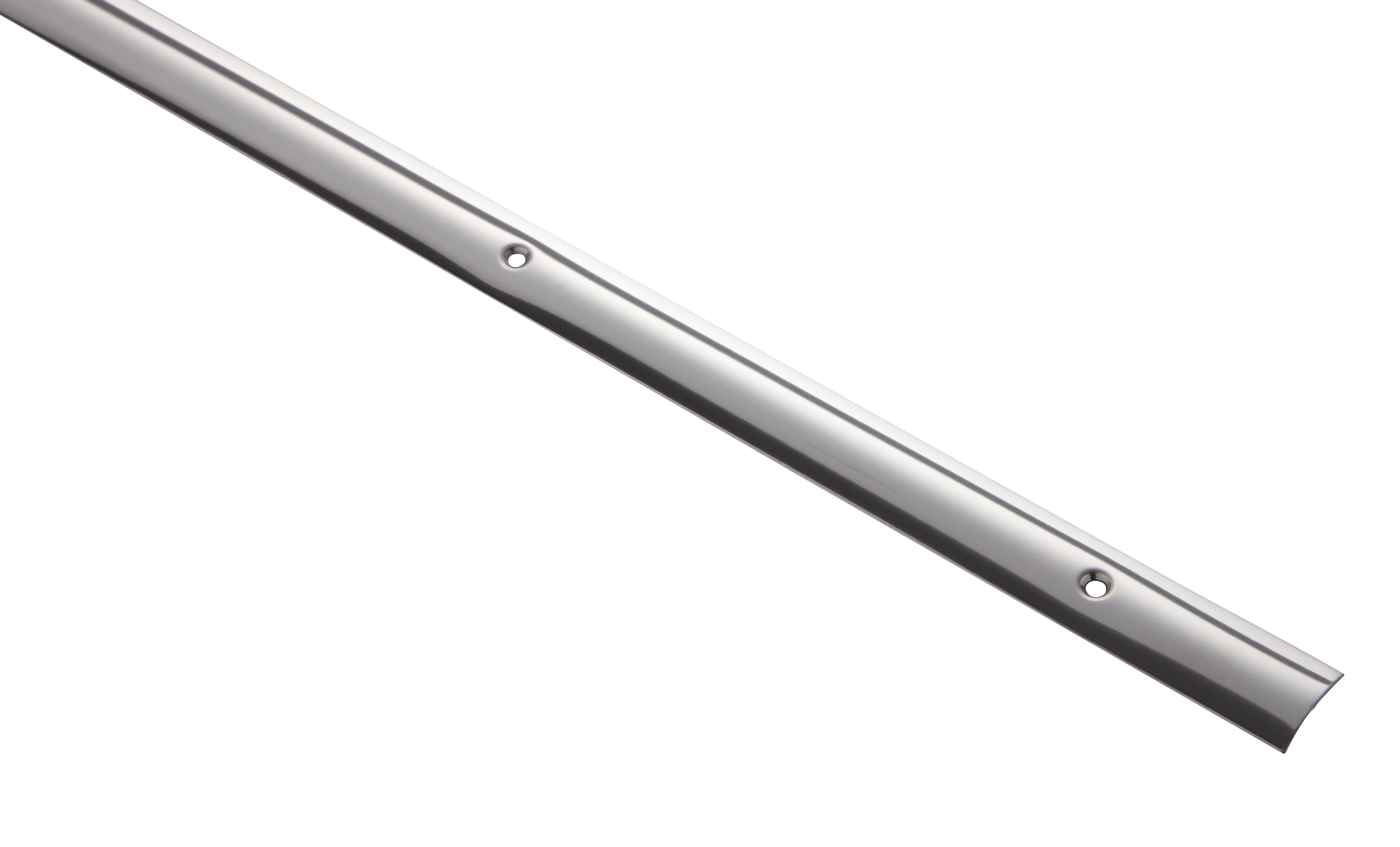 Barre de seuil inox brillant à visser L.93 x l.3 cm  - 4