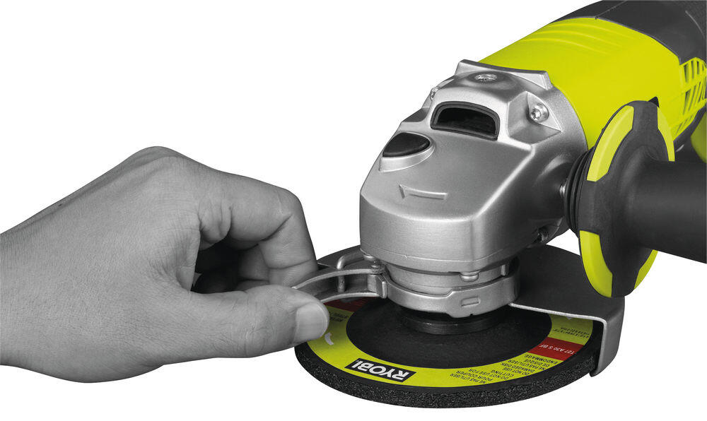 Meuleuse d'angle sans fil 18V Diam.115 mm - RYOBI R18AG-0  - 4