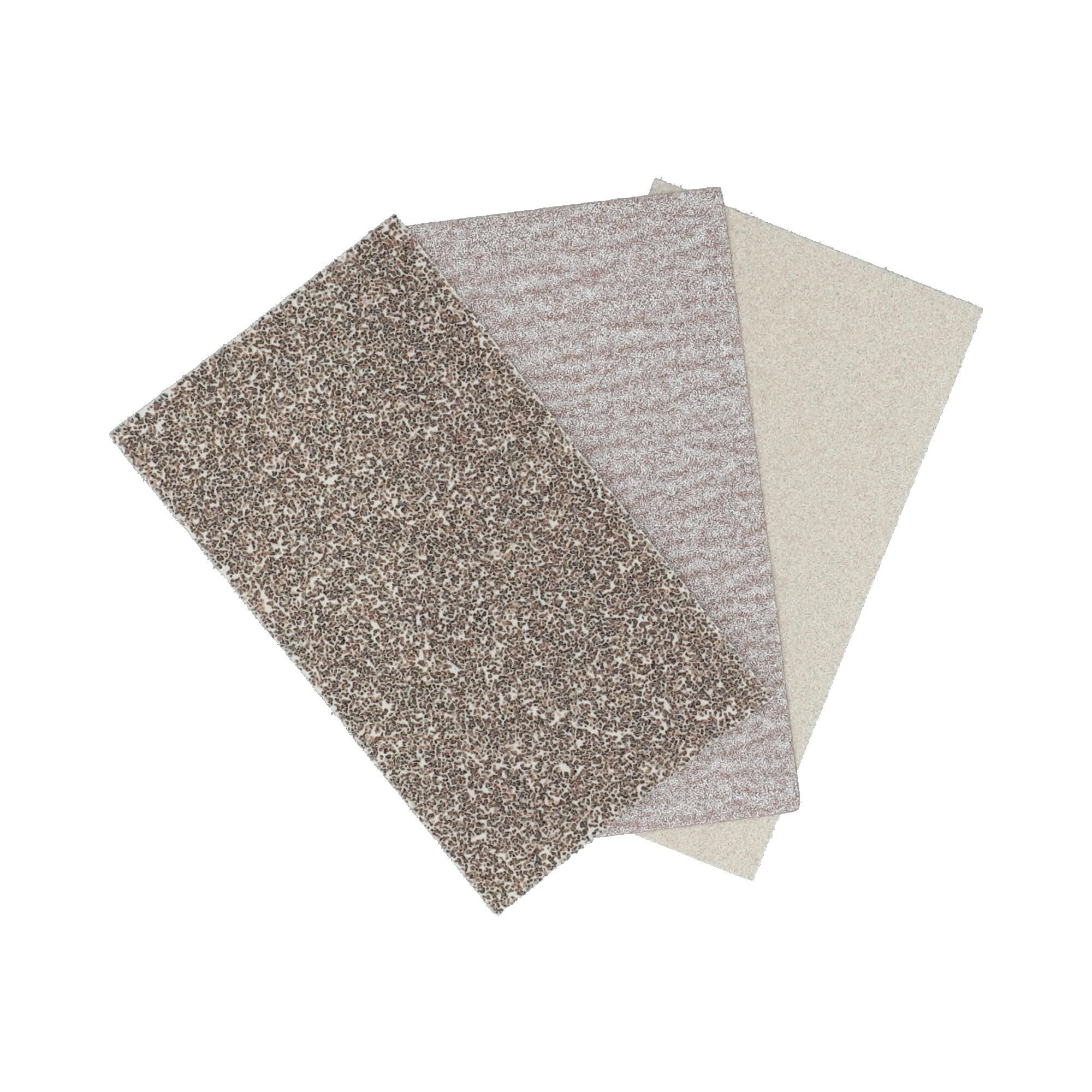 Cale à poncer + lot de 20 papiers abrasifs grain 40 à 120 - NORTON - 2