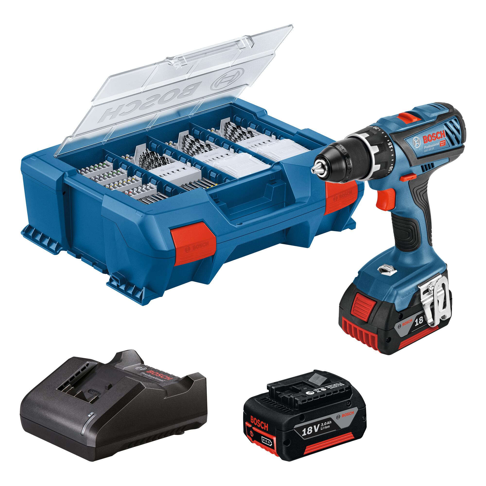 Perceuse sans fil 18V GSR + 82 accessoires Pick&Clik - BOSCH PROFESSIONAL PRO - 2