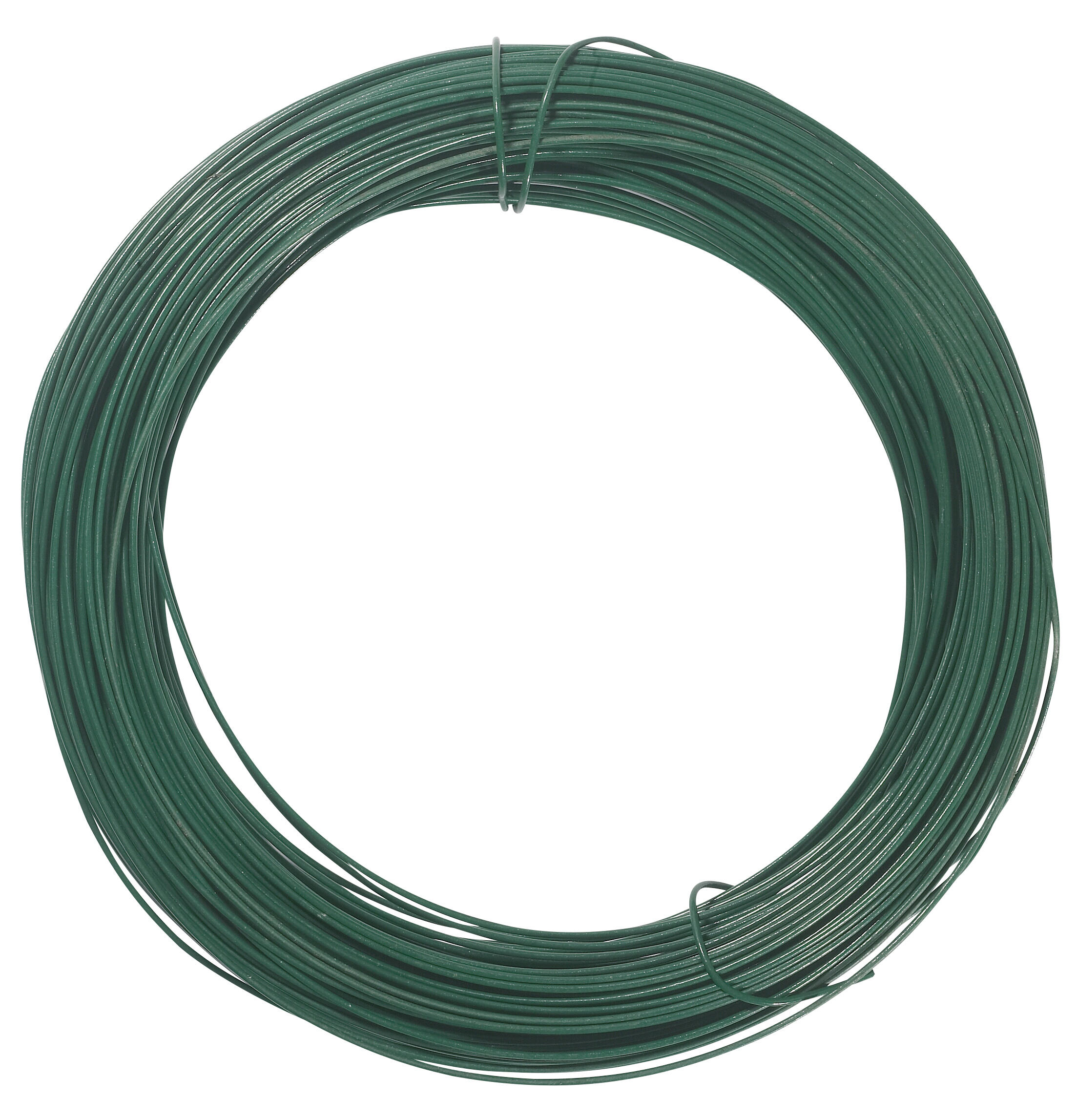 Fil d'attache vert galva revêtu plastique Diam.1/1,5 mm Long.50 m - 3