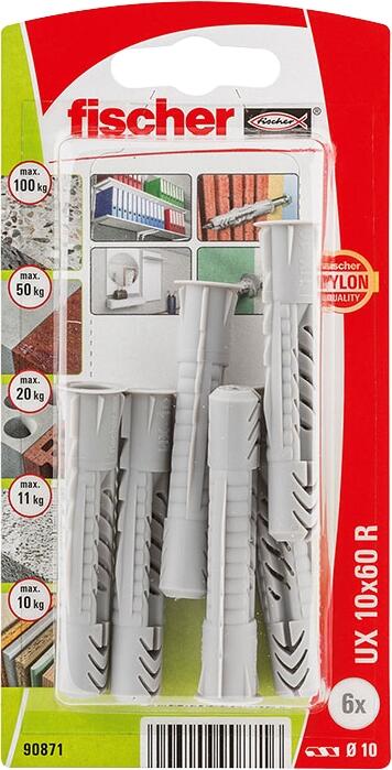Chevilles duopower 10 x 50 50 pcs - 6