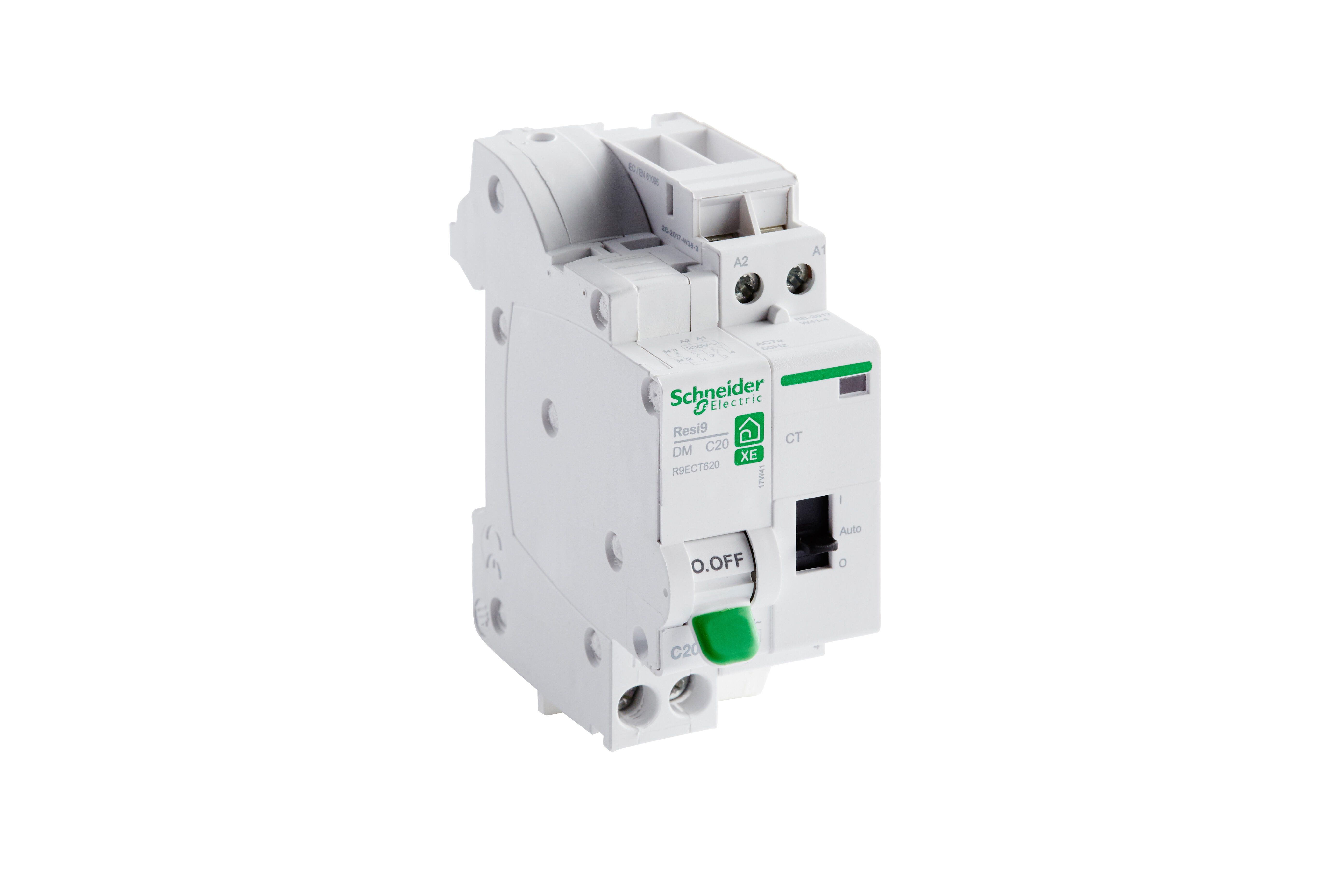 Disjoncteur + contacteur 20A Resi9 XP - SCHNEIDER ELECTRIC - 2