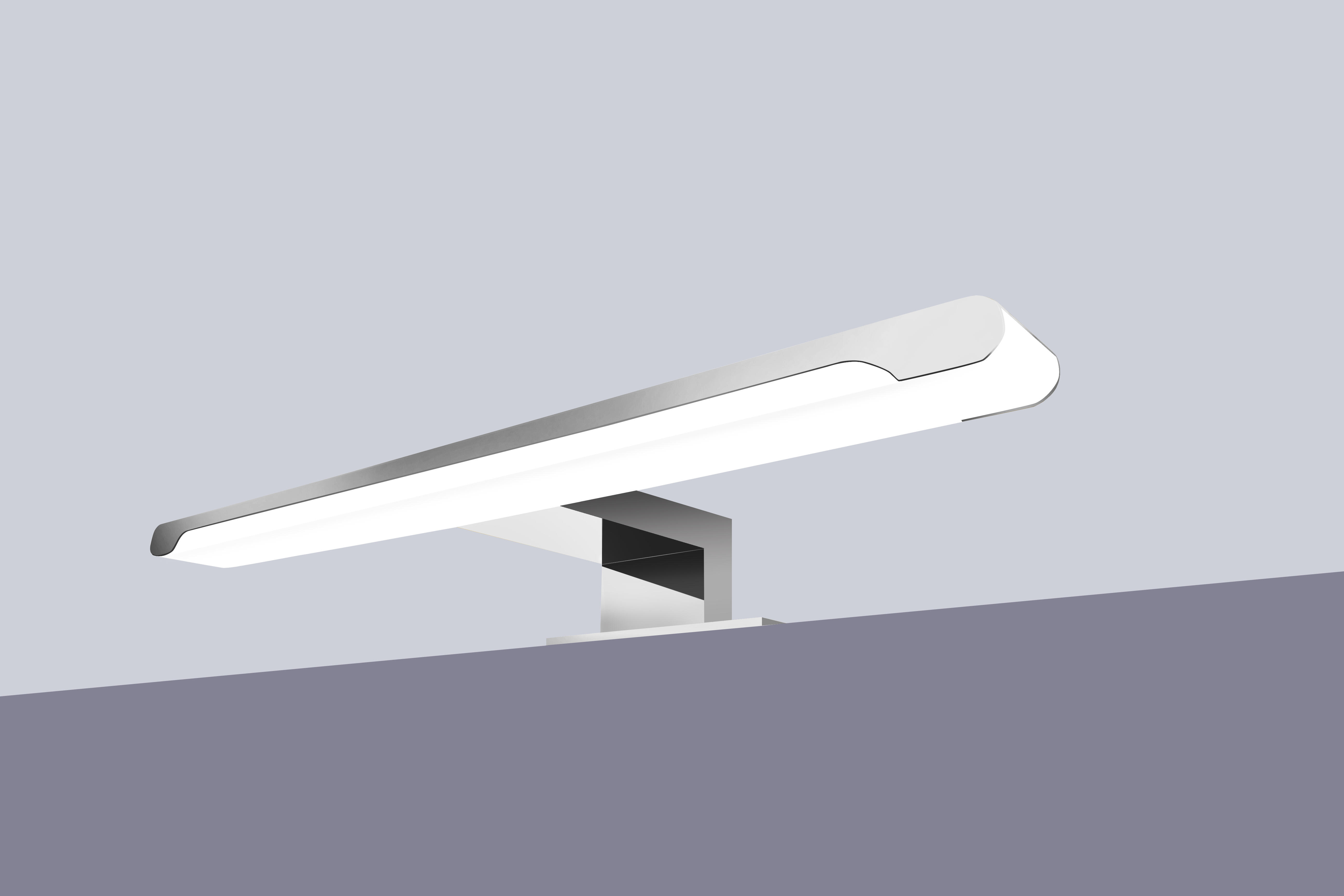 Spot led pour miroir de salle de bain chromé 30 cm Fondi - 2
