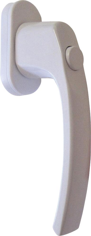 Poignée de fenêtre oscillo battant aluminium blanc  - 2