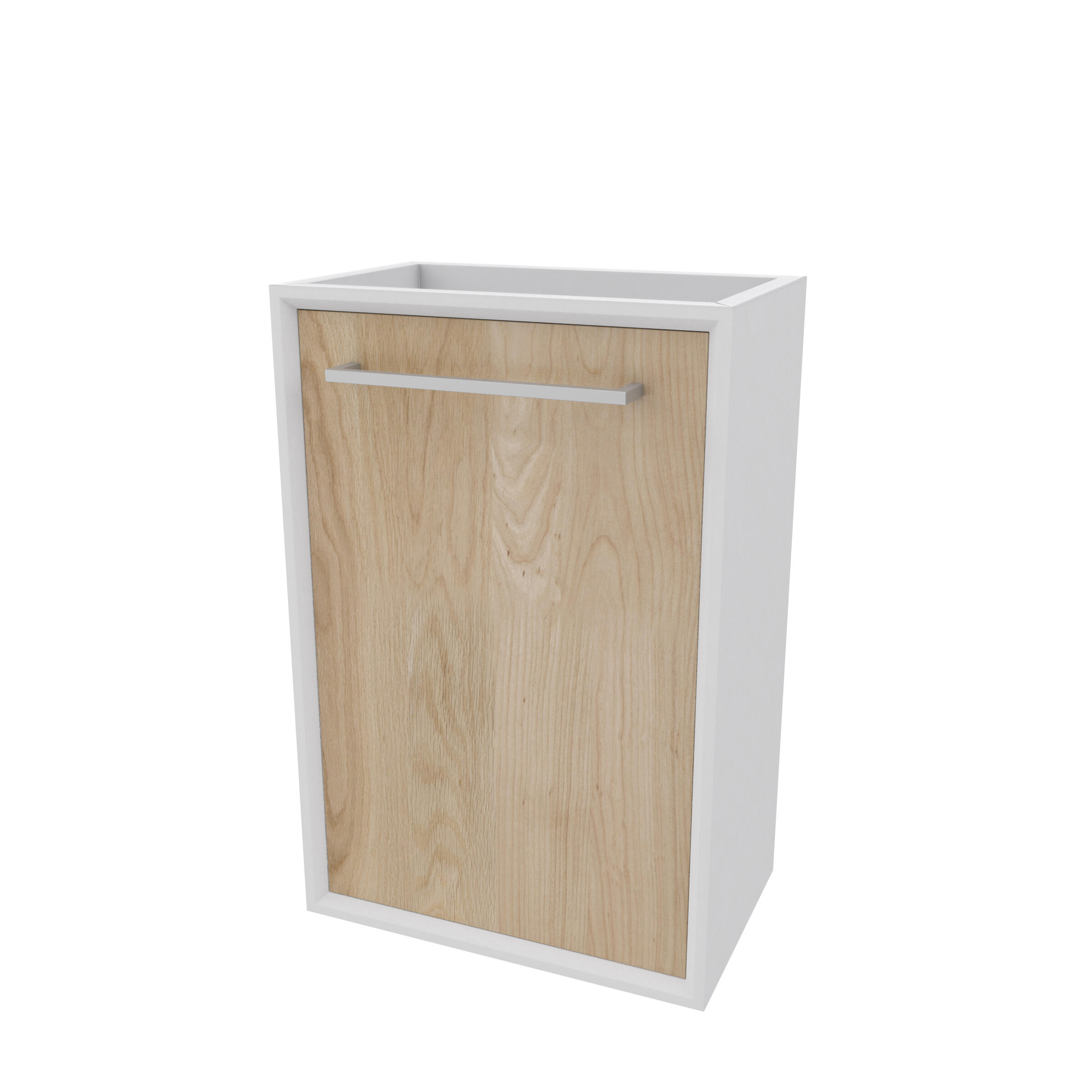 Caisson lave-mains L.40 cm décor chêne naturel Tiny 2 - 2