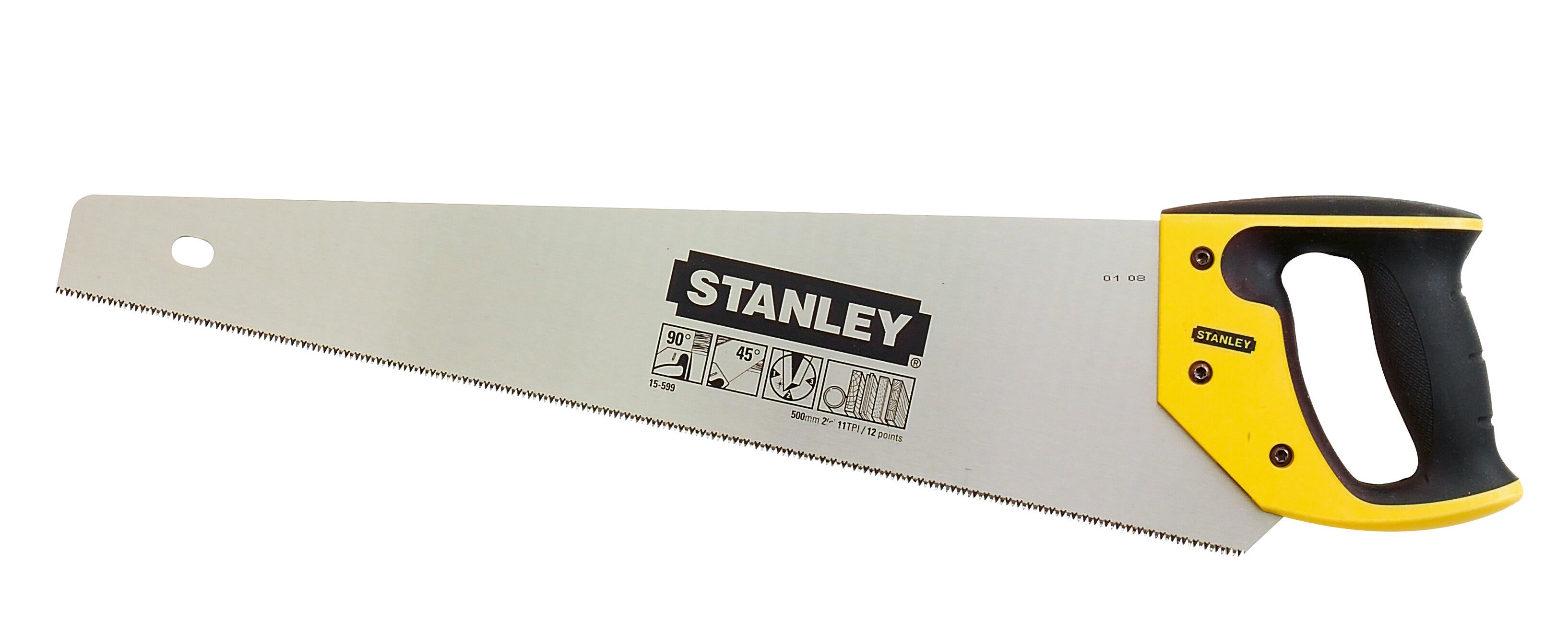 Scié égoïne 500 mm Jet cut - STANLEY - 3