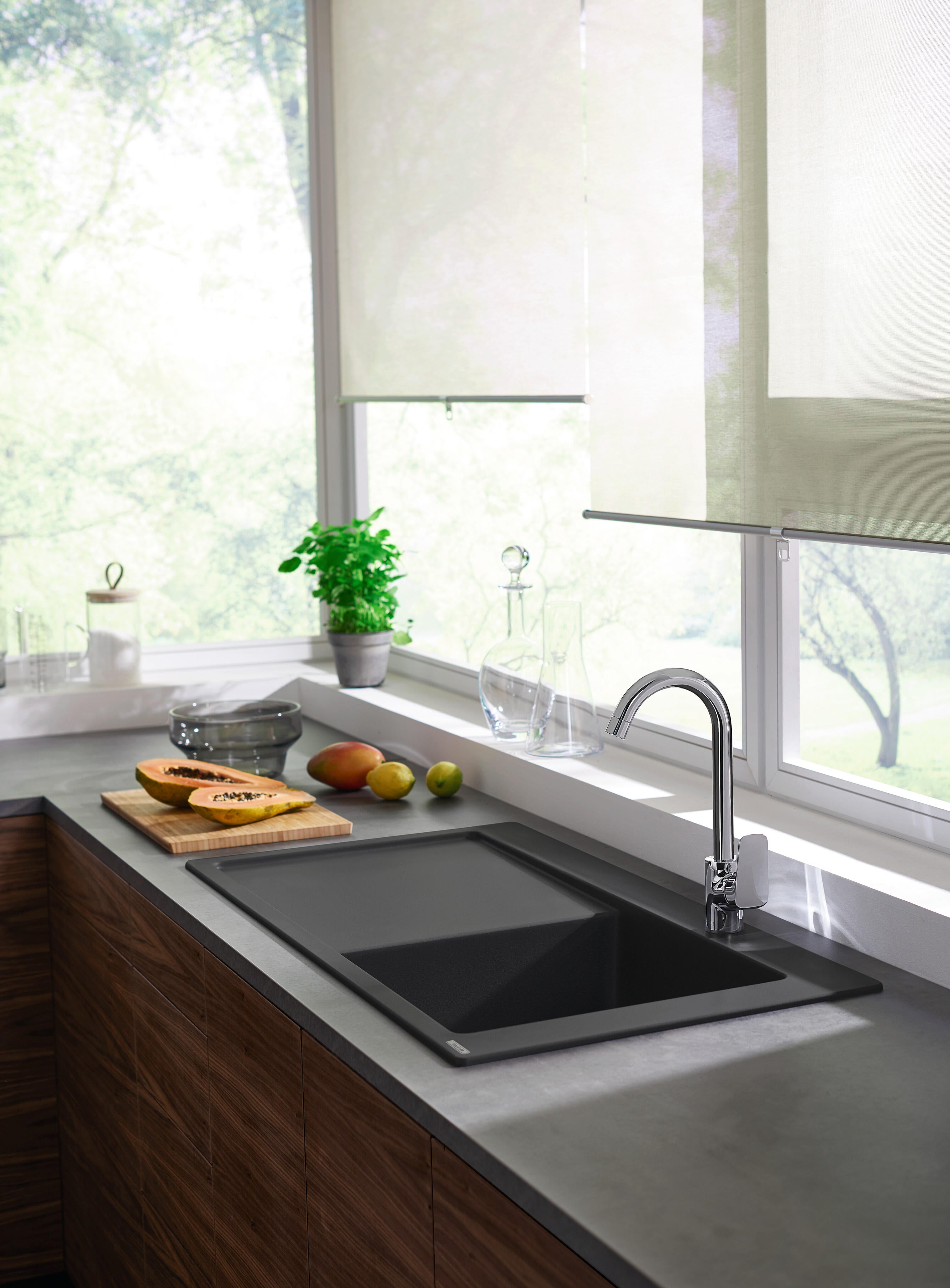 Mitigeur de cuisine bec haut Mycube L -  13816000 HANSGROHE - 2