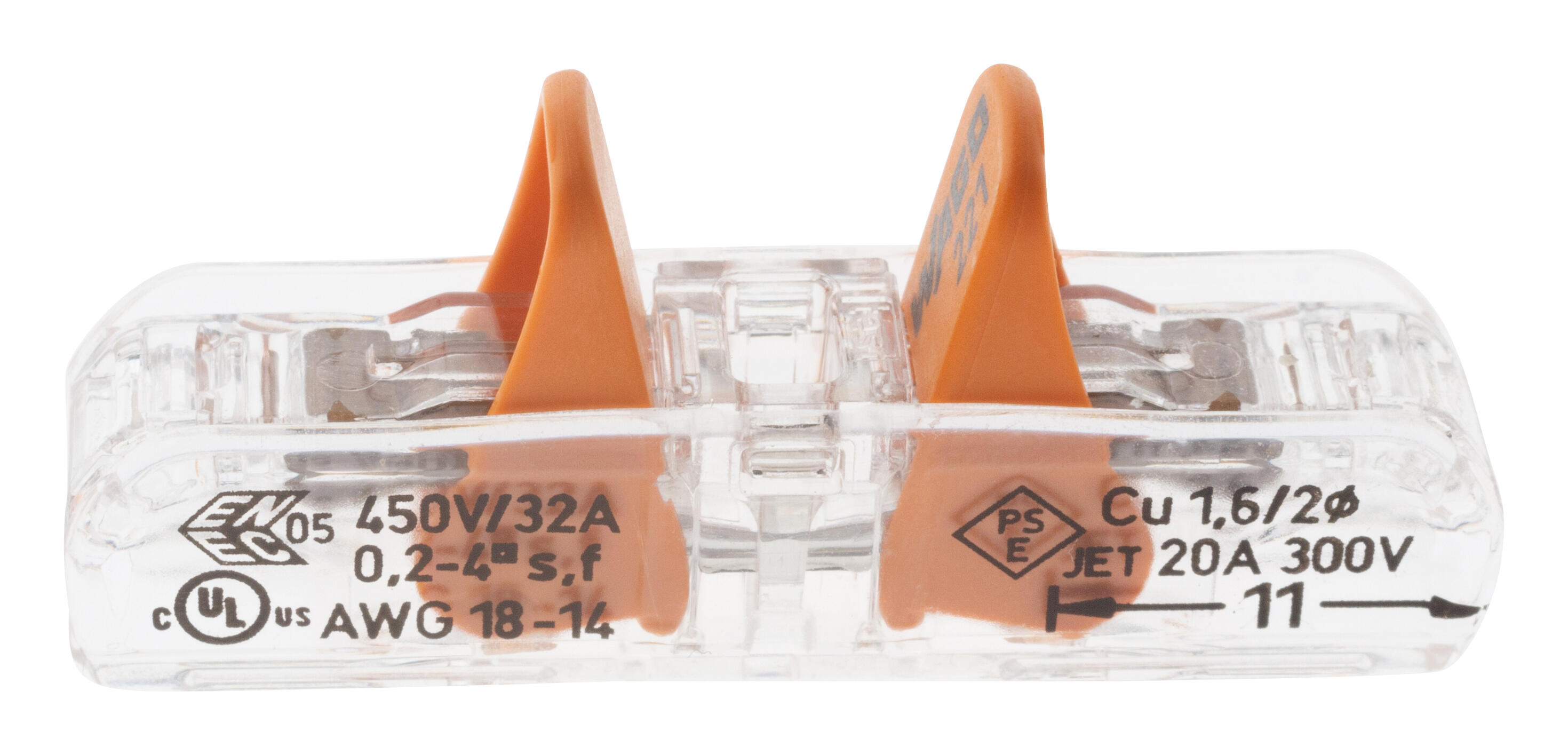 Borne de connexion INLINE 2 entrées 4MM² - 2
