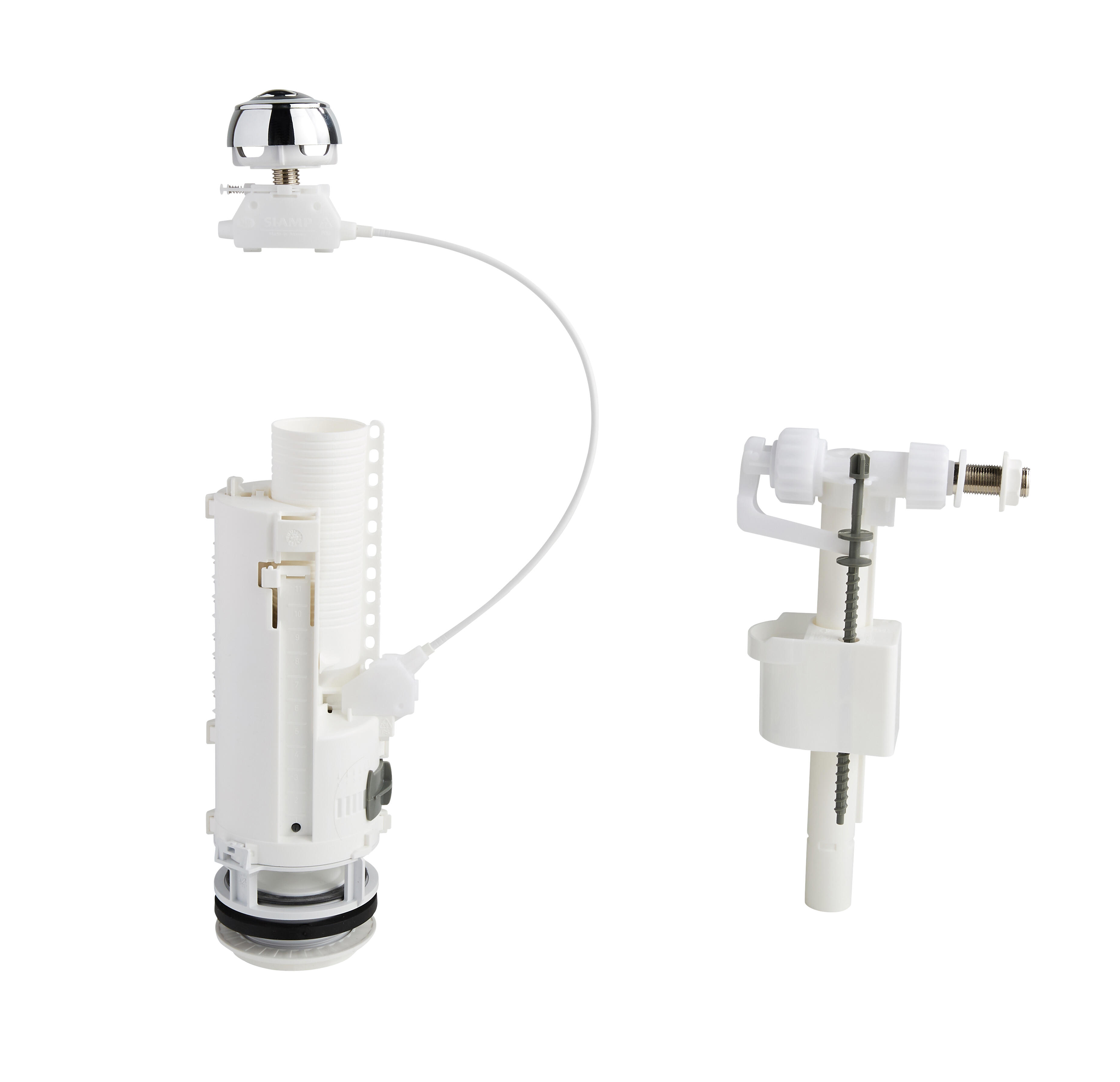 Equipement complet double chasse à câble Optima 50/95 L - SIAMP - 2