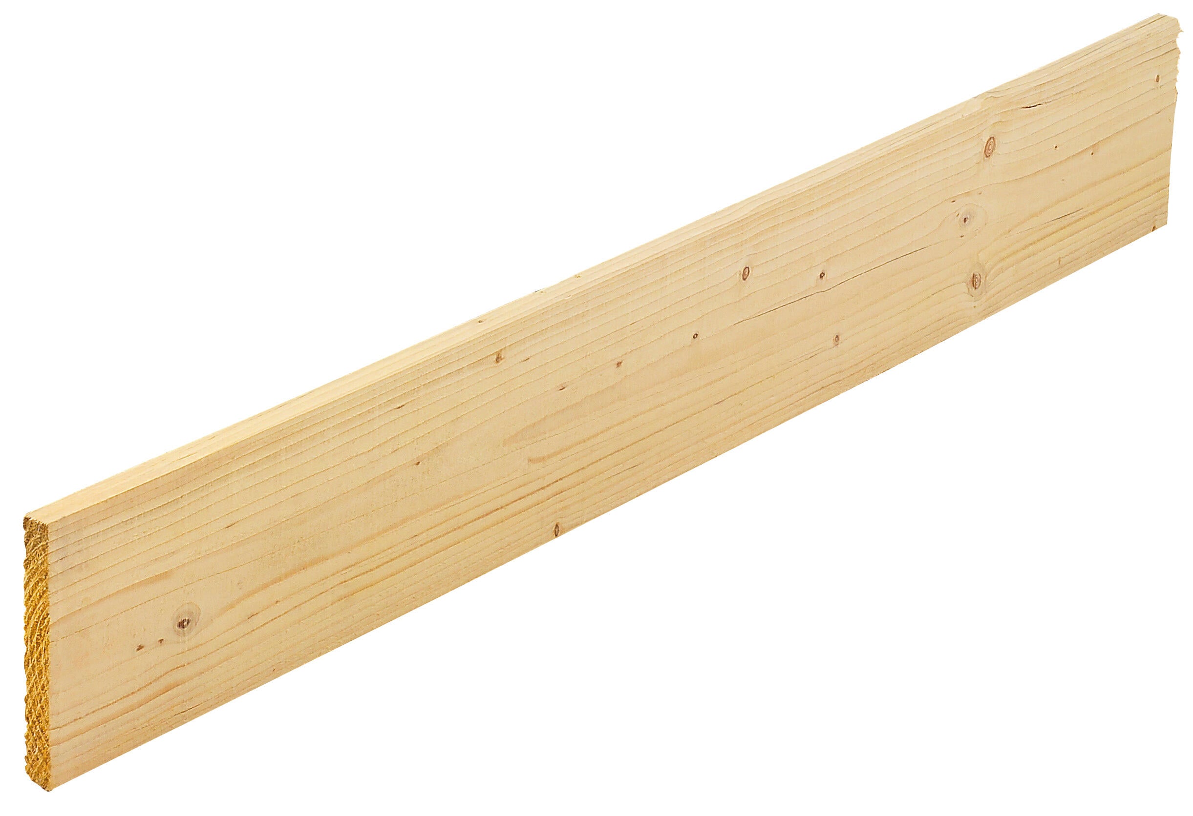 Planche de coffrage Long.4 m 27x200 mm sapin brut non traité - 3