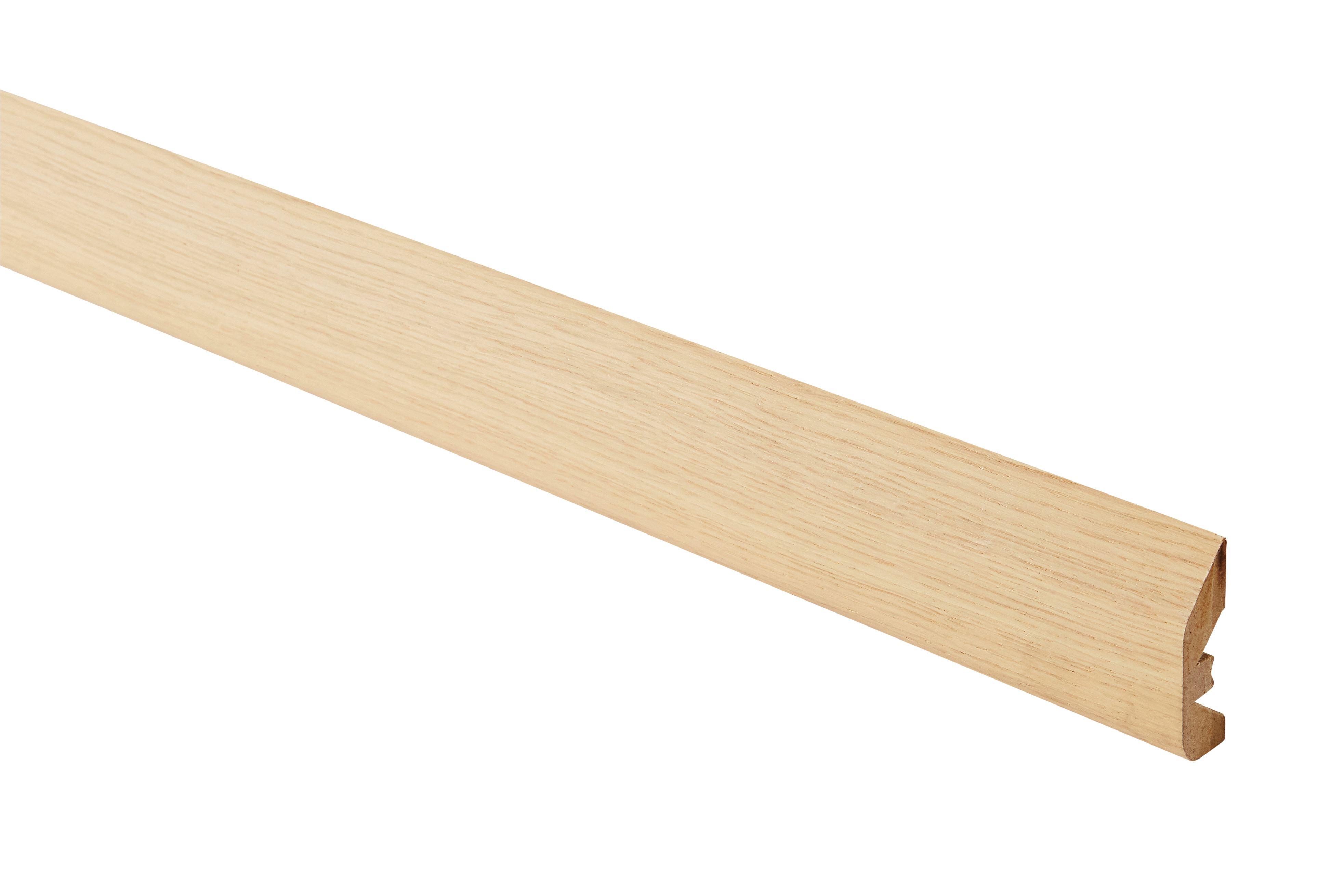 Barre de seuil bois chêne L.93 x l.4 cm  - 2