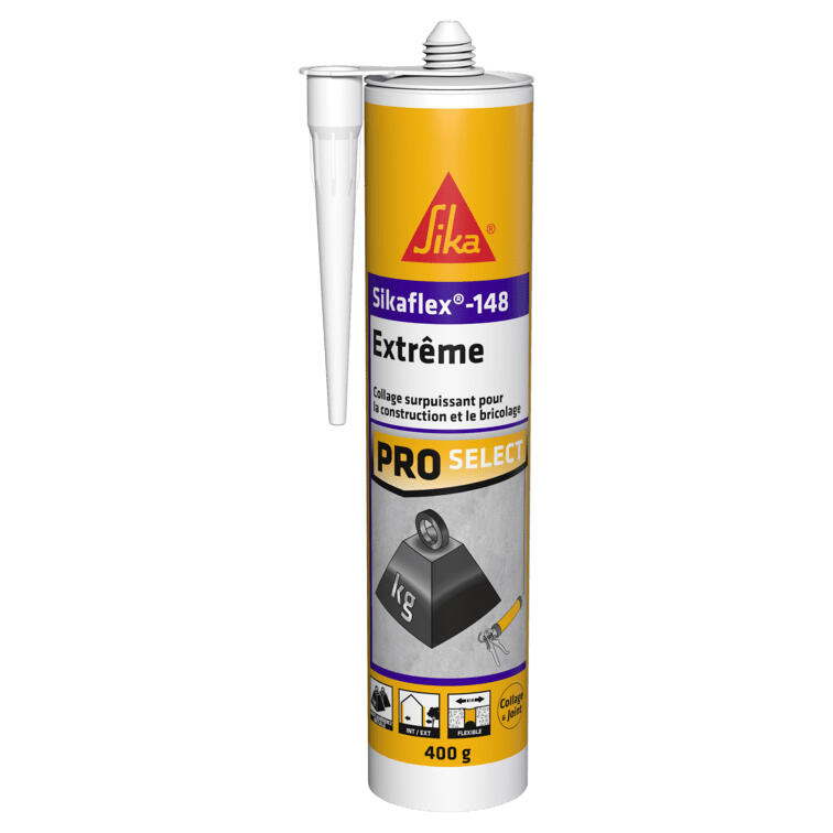 Mastic colle extrême Sikaflex 148 blanc 290ml - SIKA - 4