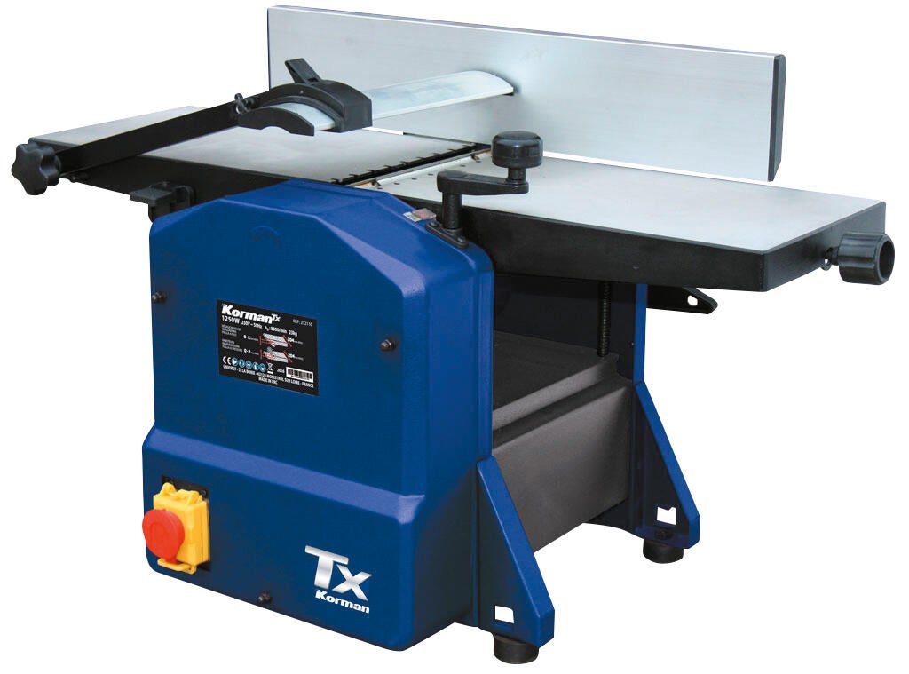 Rabot dégauchisseuse 1250W - KORMAN TX - 2