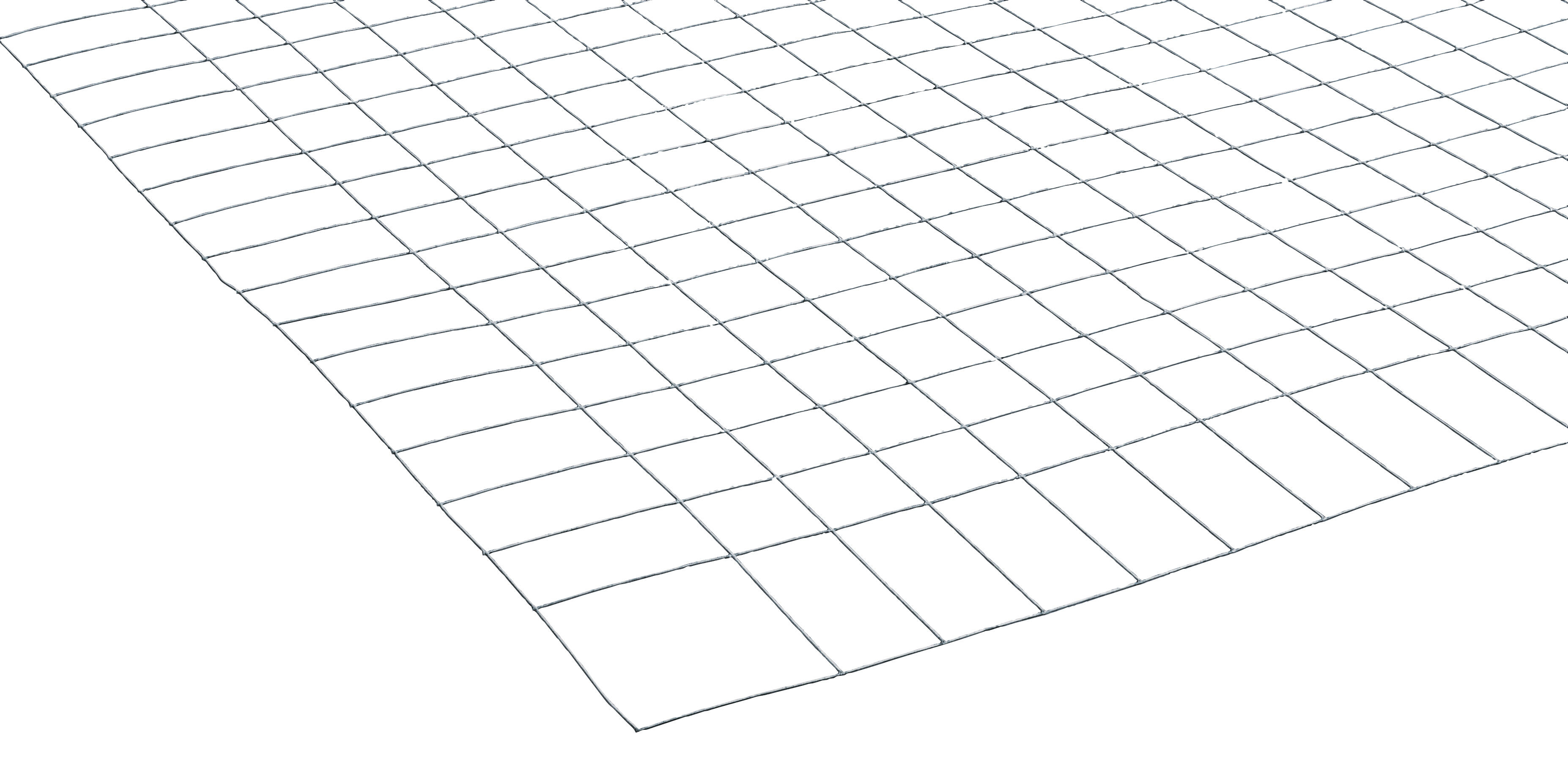 Treillis soudés, maille 5 x 5 cm Diam.1,75 mm L.2 x l.1 m  - 2
