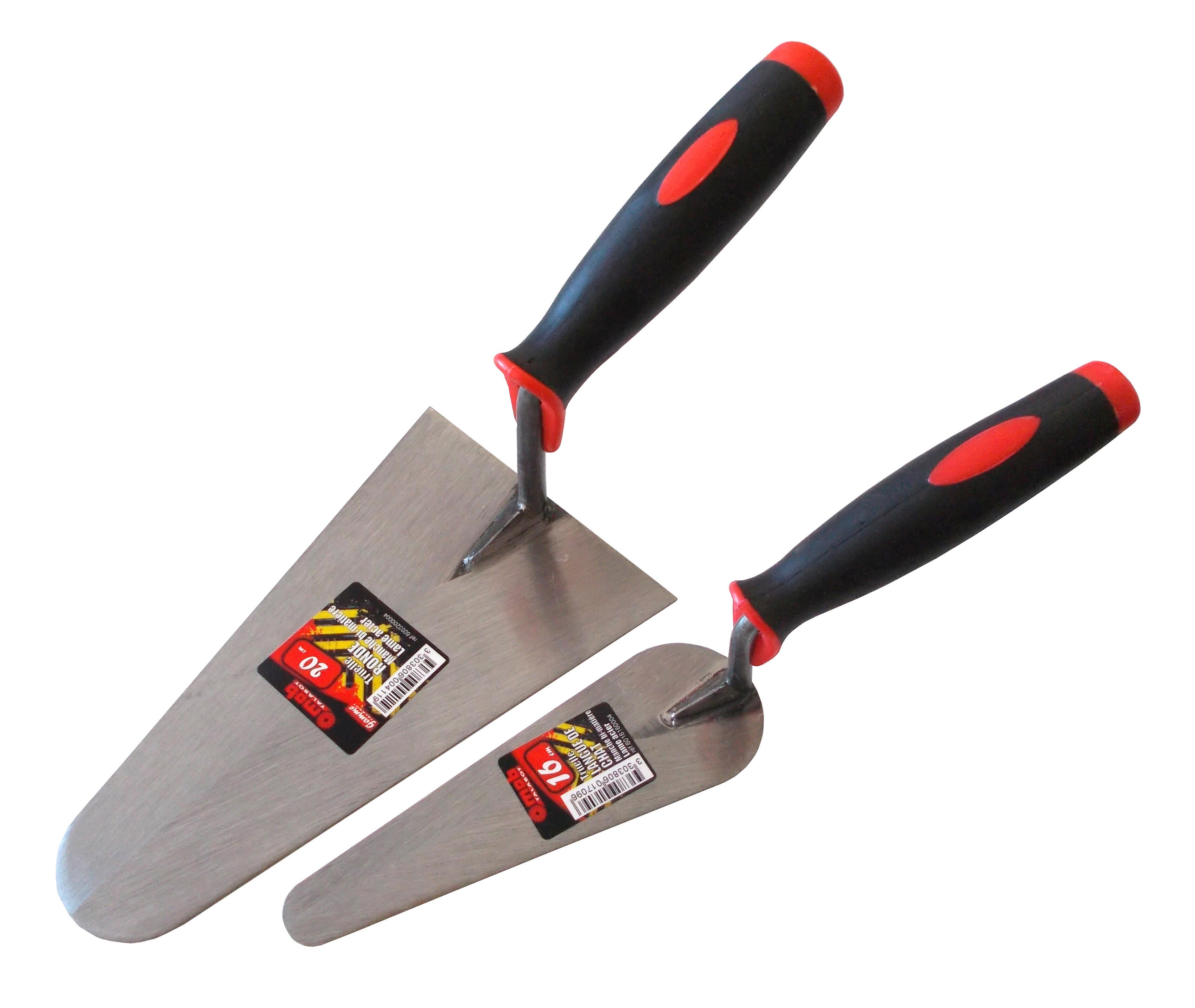 Lot de 2 truelles manche bimatière - MOB  - 2