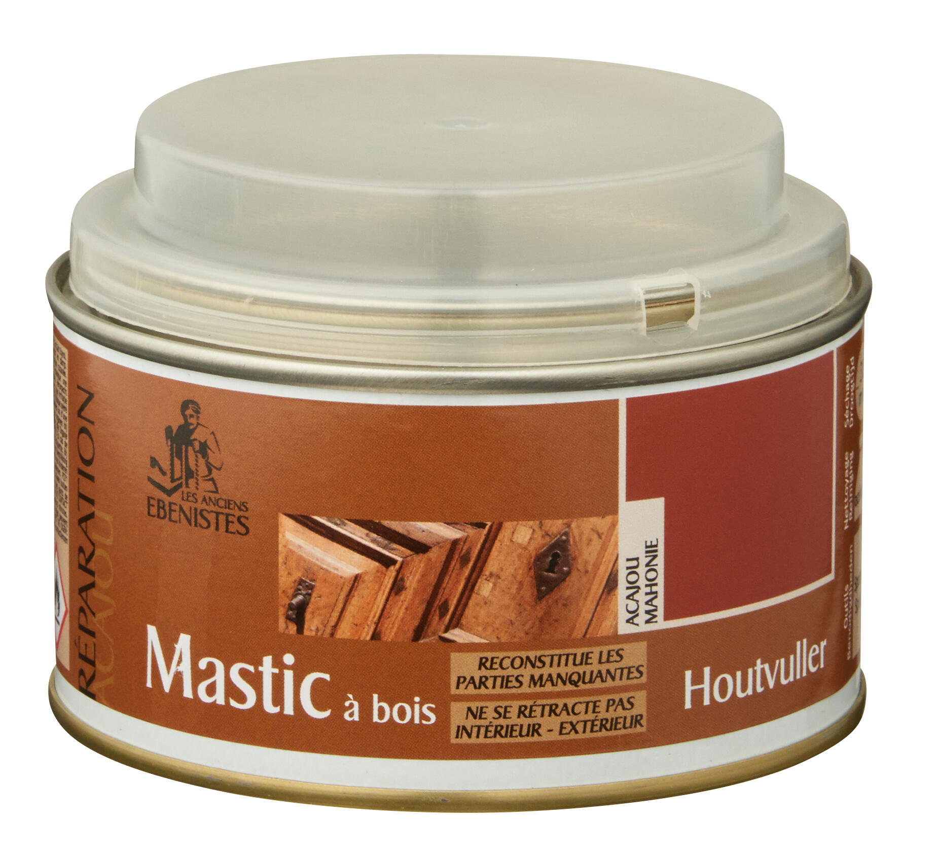 Mastic à bois pin 200 g - LES ANCIENS EBENISTES - 3