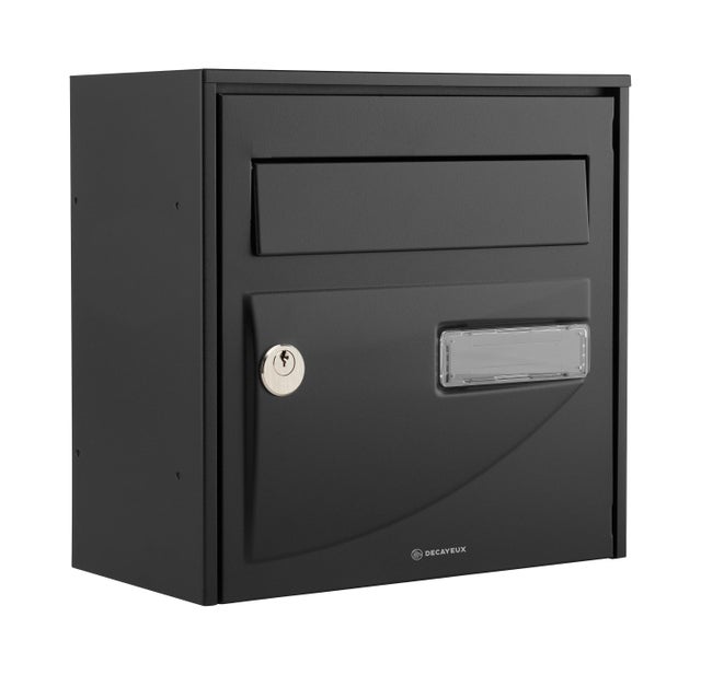 Boîte aux lettres compacte 1 portenoire - DECAYEUX Probat