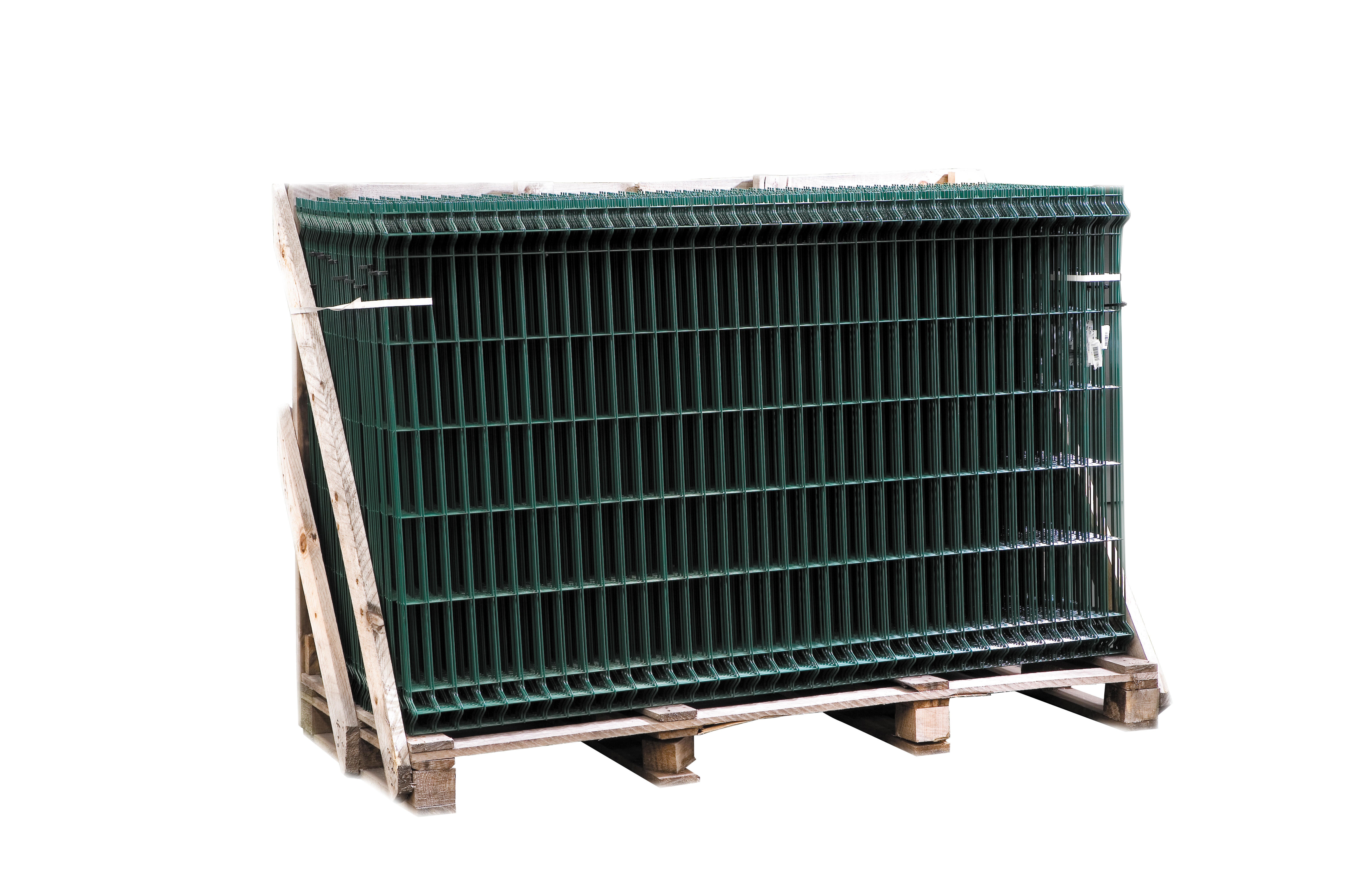 Panneau grillage rigide vert H.103 x l.200 cm Diam.4 mm - 3