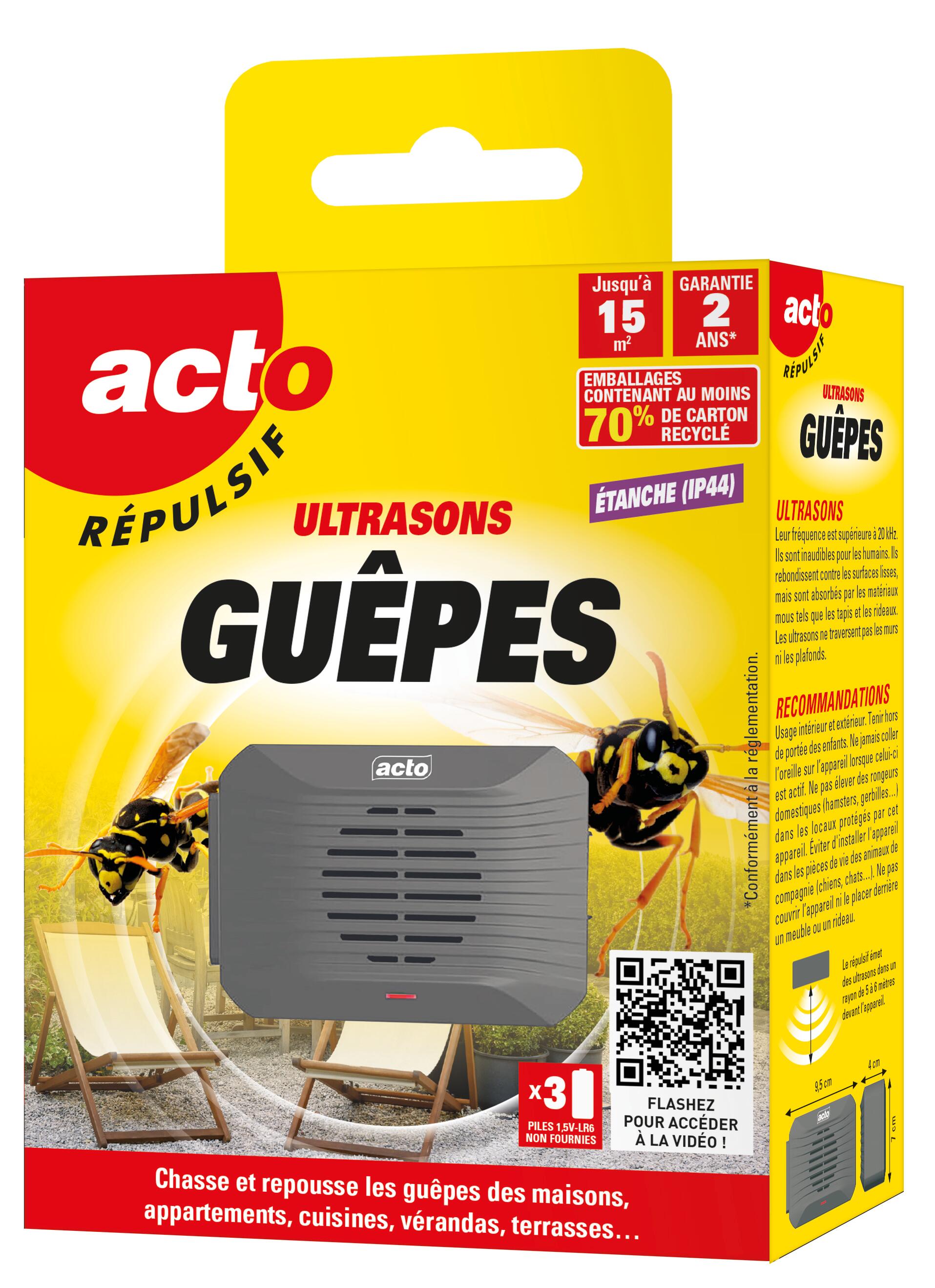 Répulsif à ultrason pour guêpes - 5