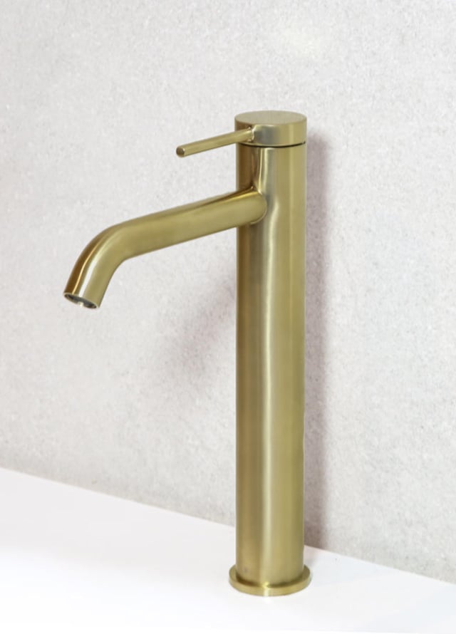 Mitigeur lavabo haut - Or brossé - Lollipop