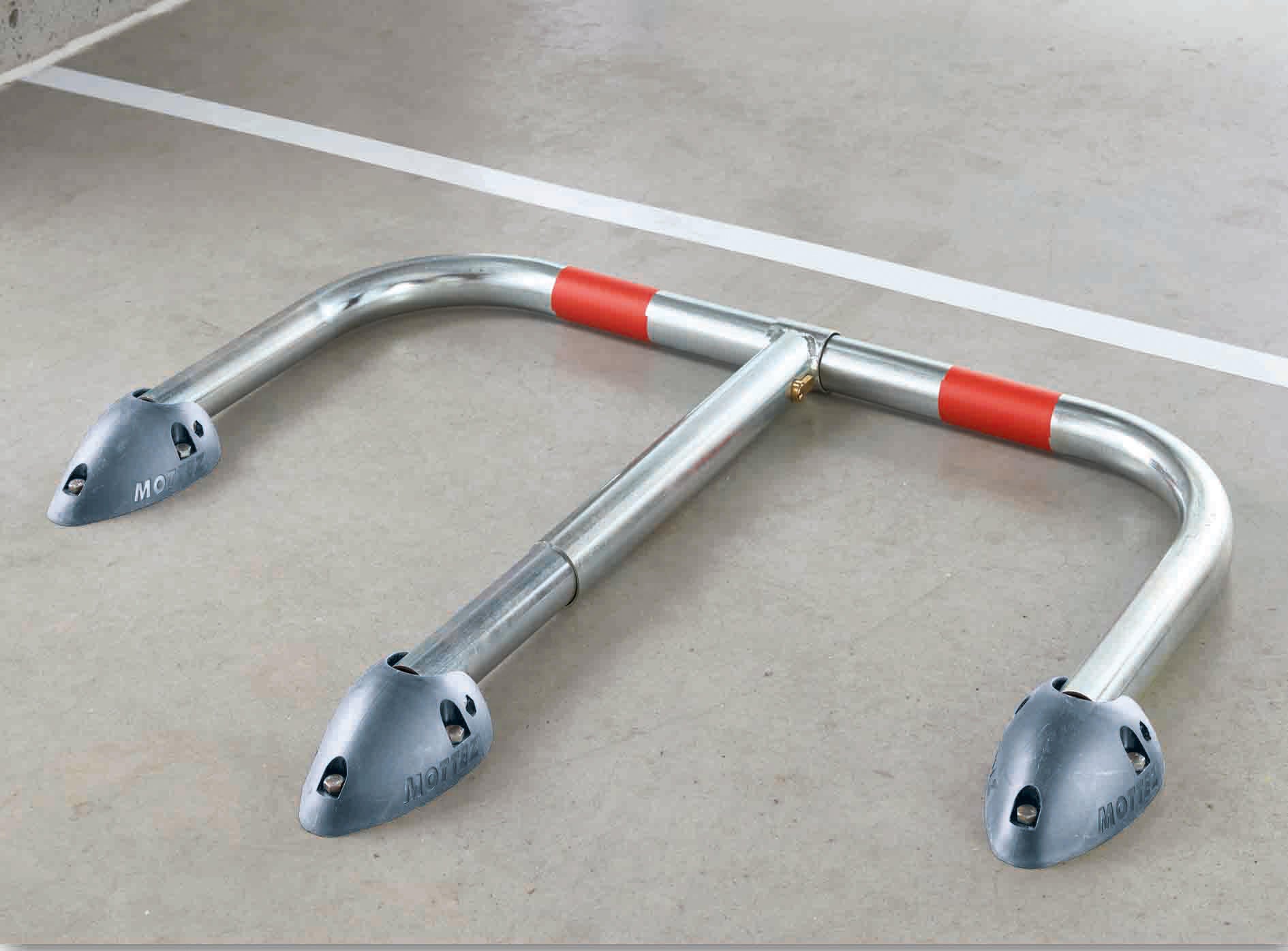 Barriere parking rabattable design - 2