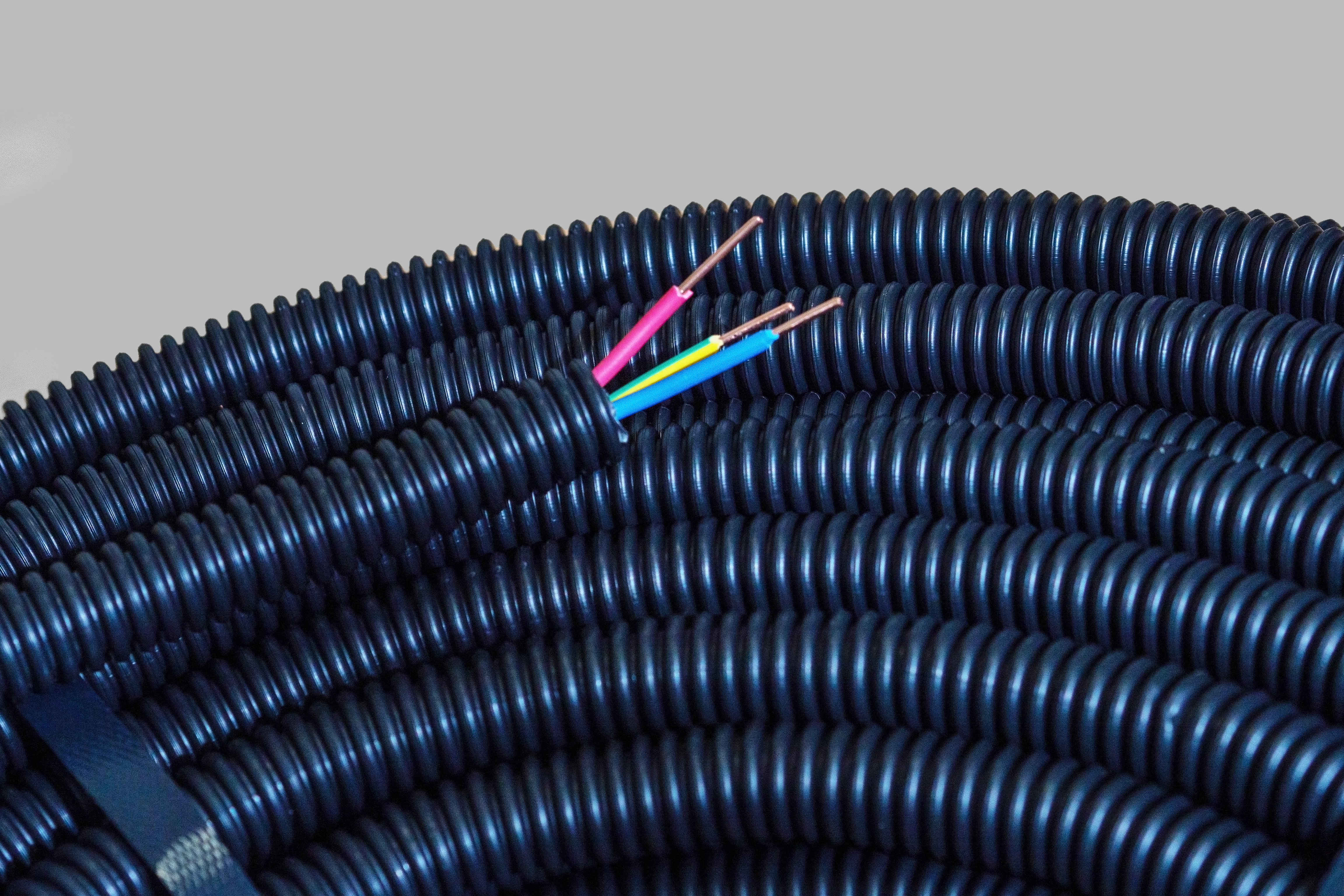 Gaine préfilée HO7VU 3x1,5 mm² Diam.16 mm 100 m - ELYDAN - 3