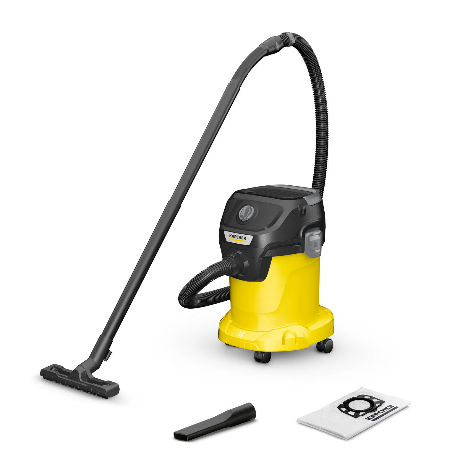 Aspirateur eau et poussières 17L  - KARCHER - KWD 3 V-17/4/20/F  - 2
