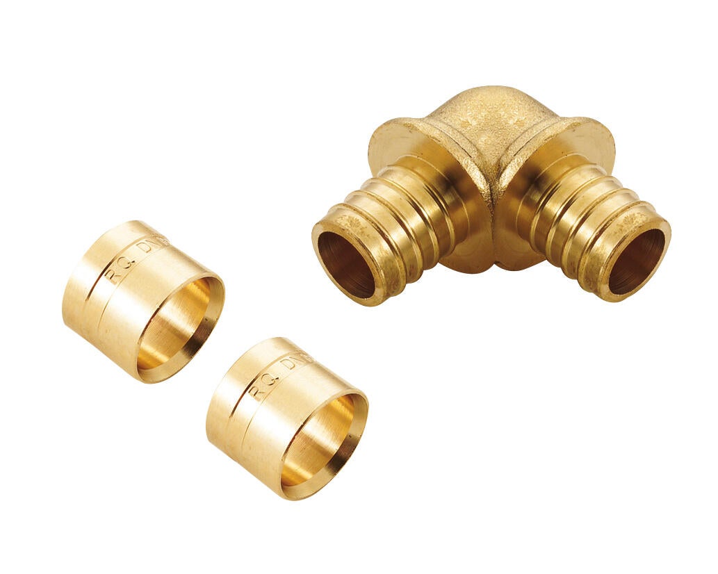 Raccord coude PER à glissement Diam.12 mm - (lot de 2) - 5