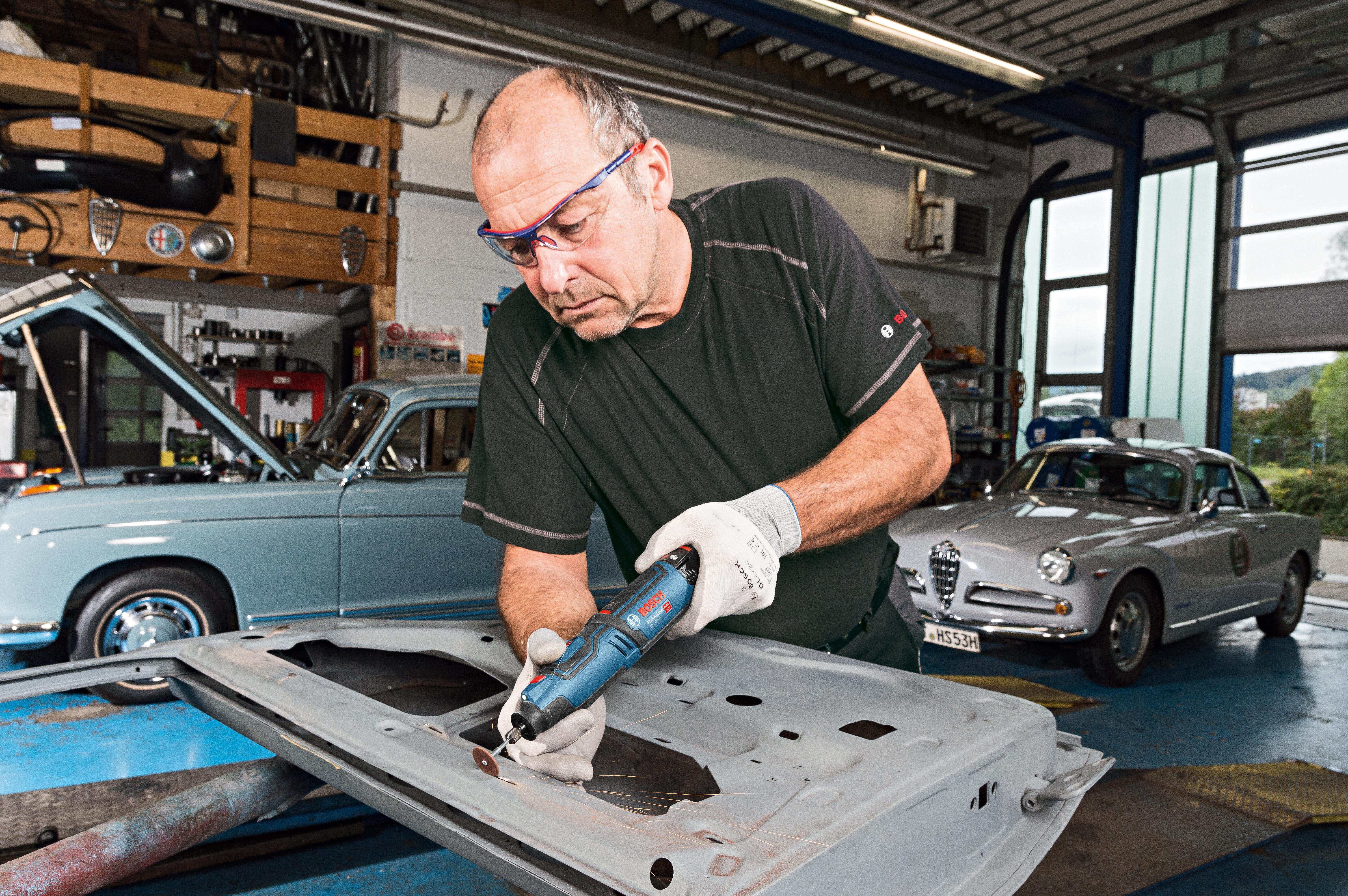 Outil rotatif multifonctions miniature solo Click&Go + L-Boxx - GRO 12V-35 BOSCH PROFESSIONAL - 3