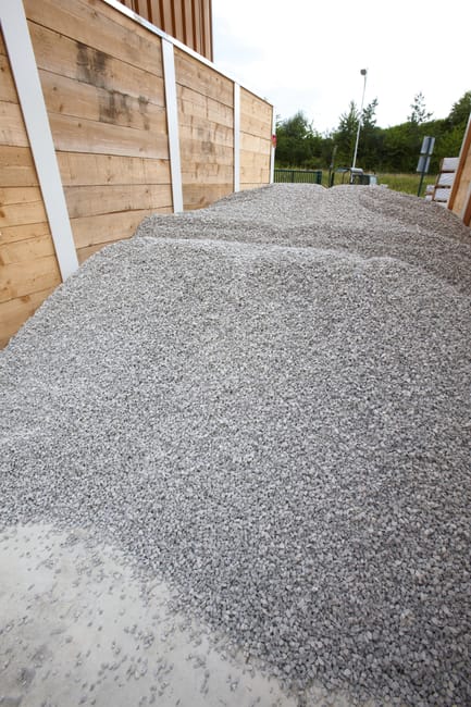 De Ciment Sac De Sable Et Gravier Mélange Sable Gravier Nombre Sac