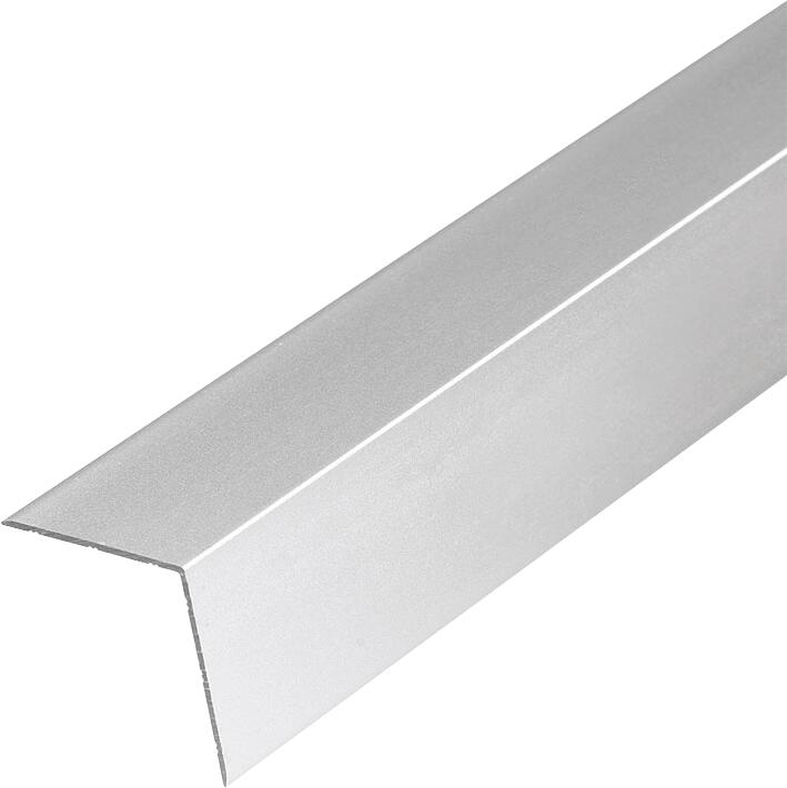 Profile corniere auto adhesive 25mm alu argent mat 2m50                          - 2