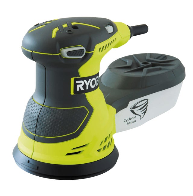 Ponceuse excentrique orbitale filaire 300 W Diam.125mm - RYOBI - ROS300
