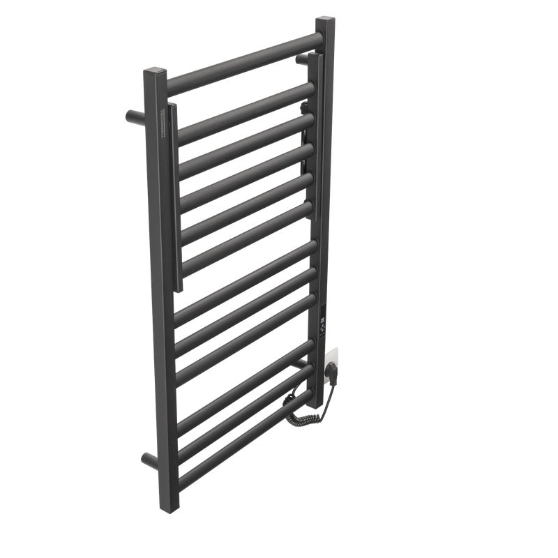 Suszarka łazienkowa rozkładana TVB 90x55 Czarna THERMOVAL