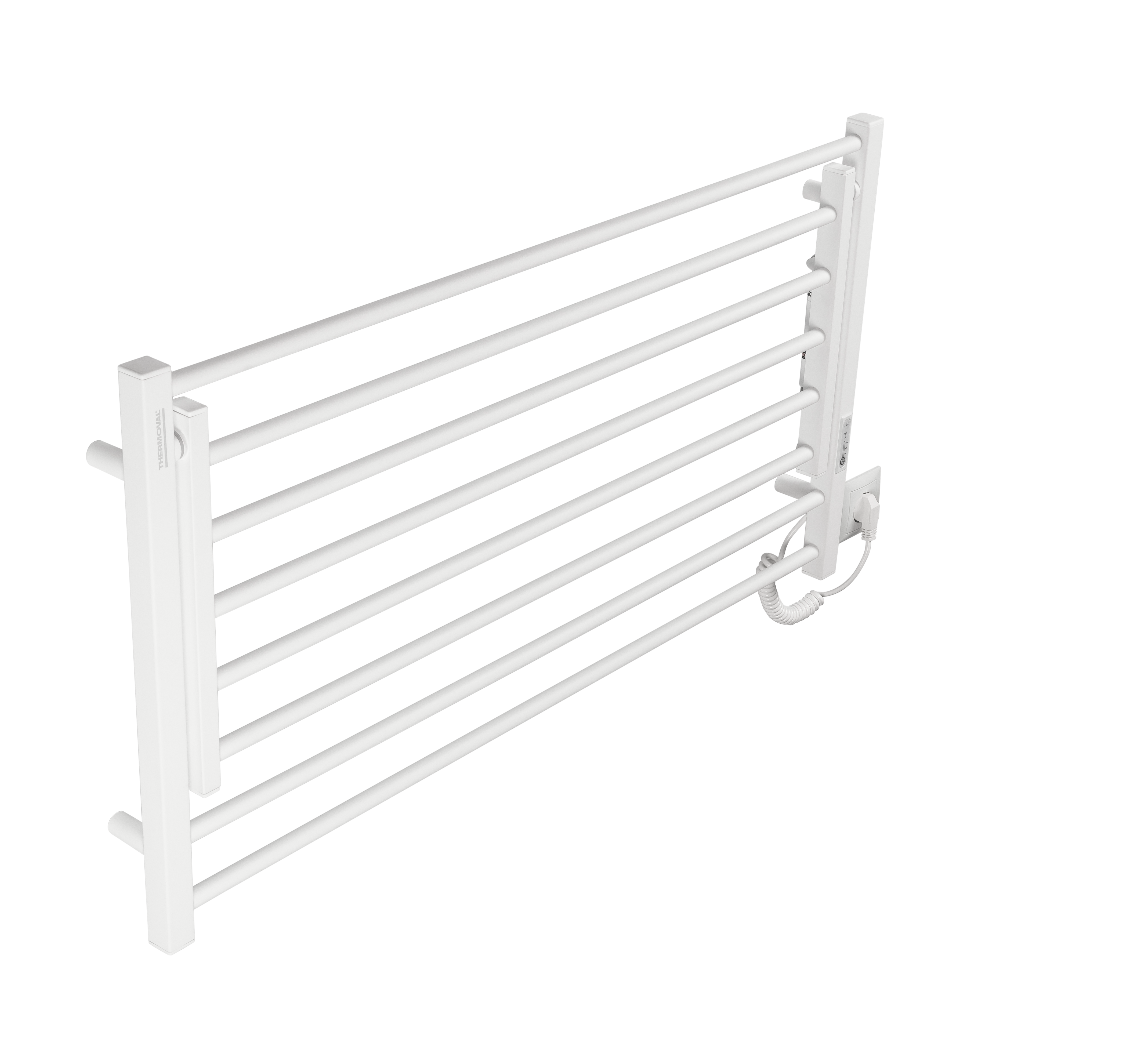 Suszarka łazienkowa rozkładana TVB 55x105 Biała THERMOVAL