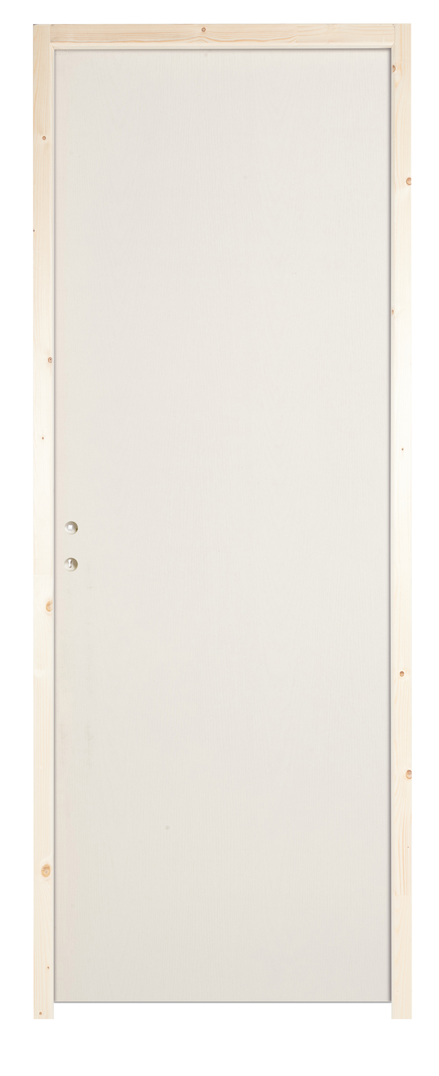 Bloc-porte isoplane huisserie 65mm H.204 x l.73 cm, poussant droit