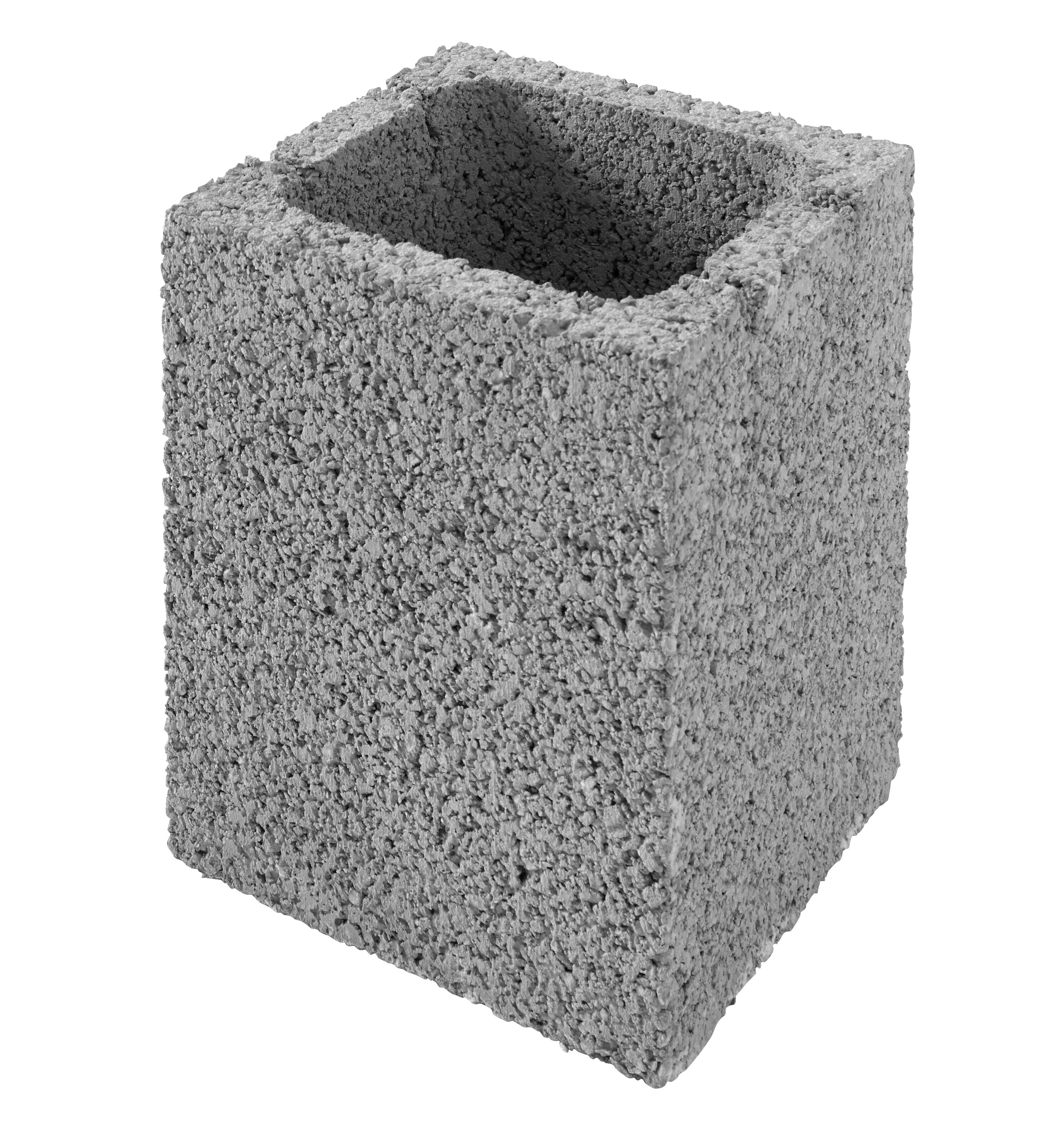 Elément de pilier à enduire gris l.20 x P.20 x H.25 cm - 3