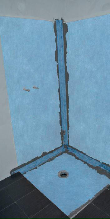 Natte d'étanchéité en rouleau de 1m x 30ml (30m²) - MAT INTER - 4