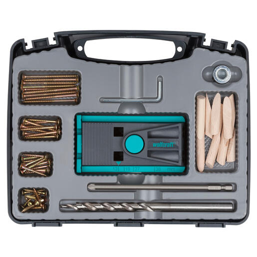 Mallette assemblage bois - WOLFCRAFT - Undercover Jig