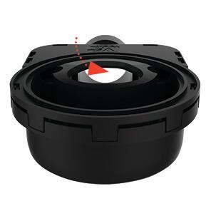 Bonde ultra-plate receveur D90,  h48 mm, - NF - 5