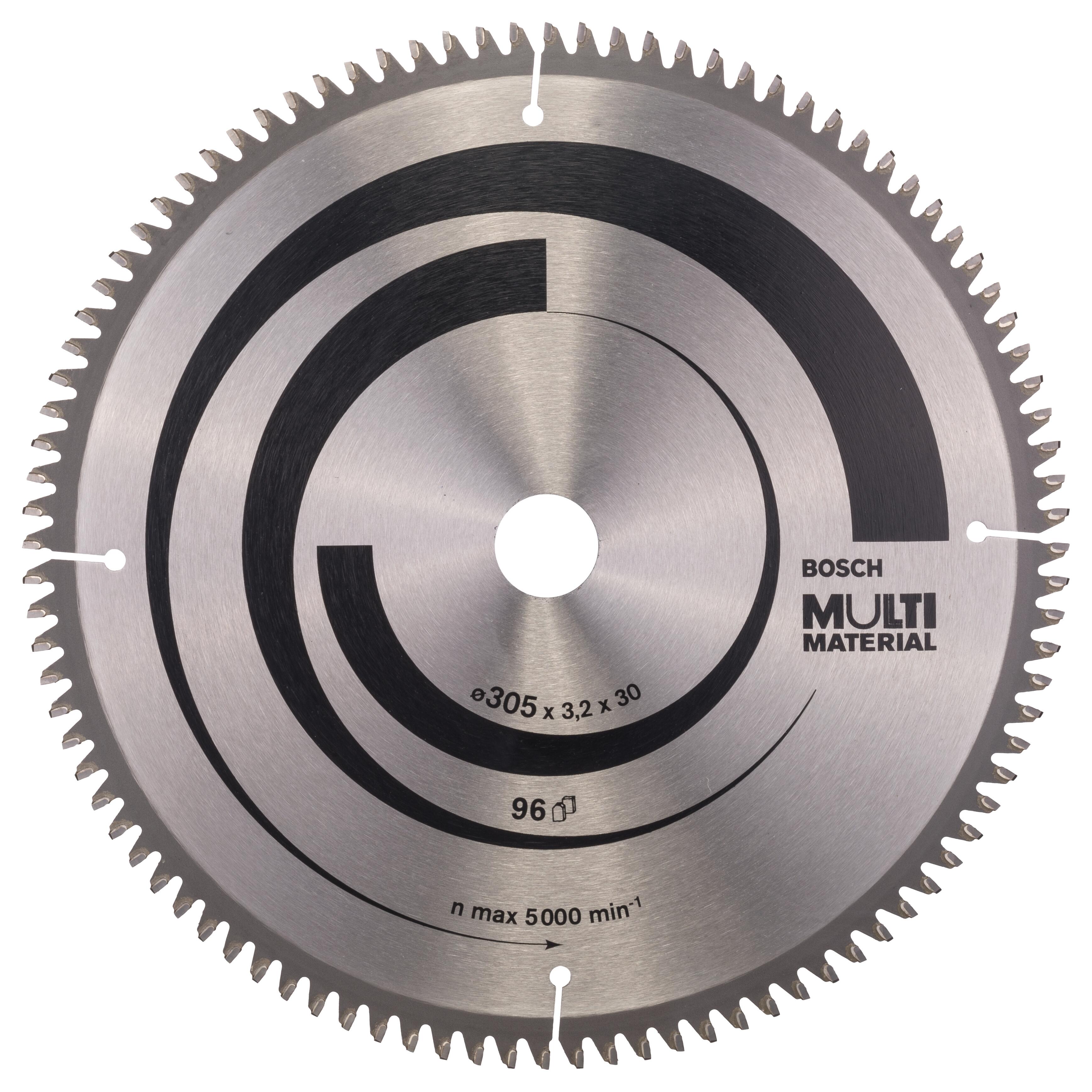 Lame de scie circulaire multimatériaux 305 x 30 x 3,2 mm - 2608640453 BOSCH - 5