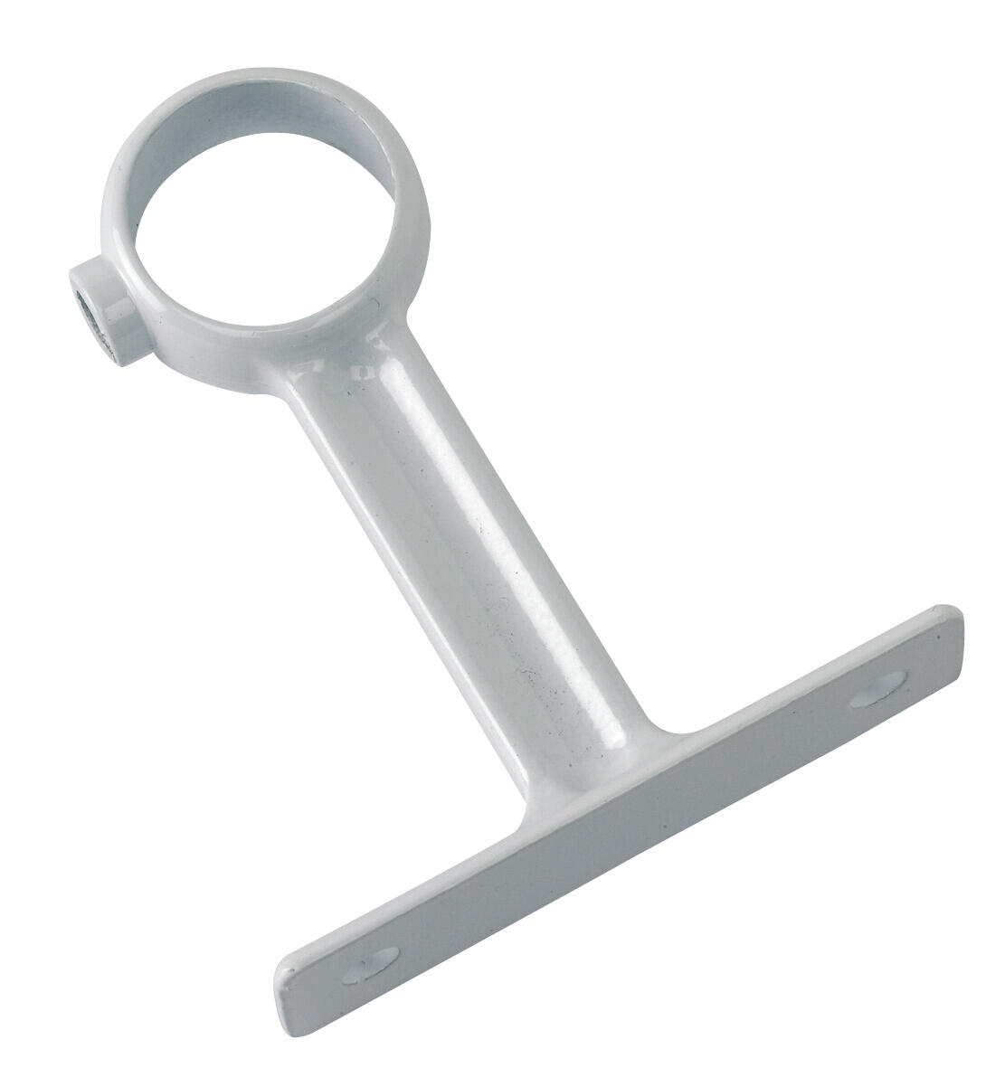 Support pour tube rond Diam. 19 mm Blanc - 2