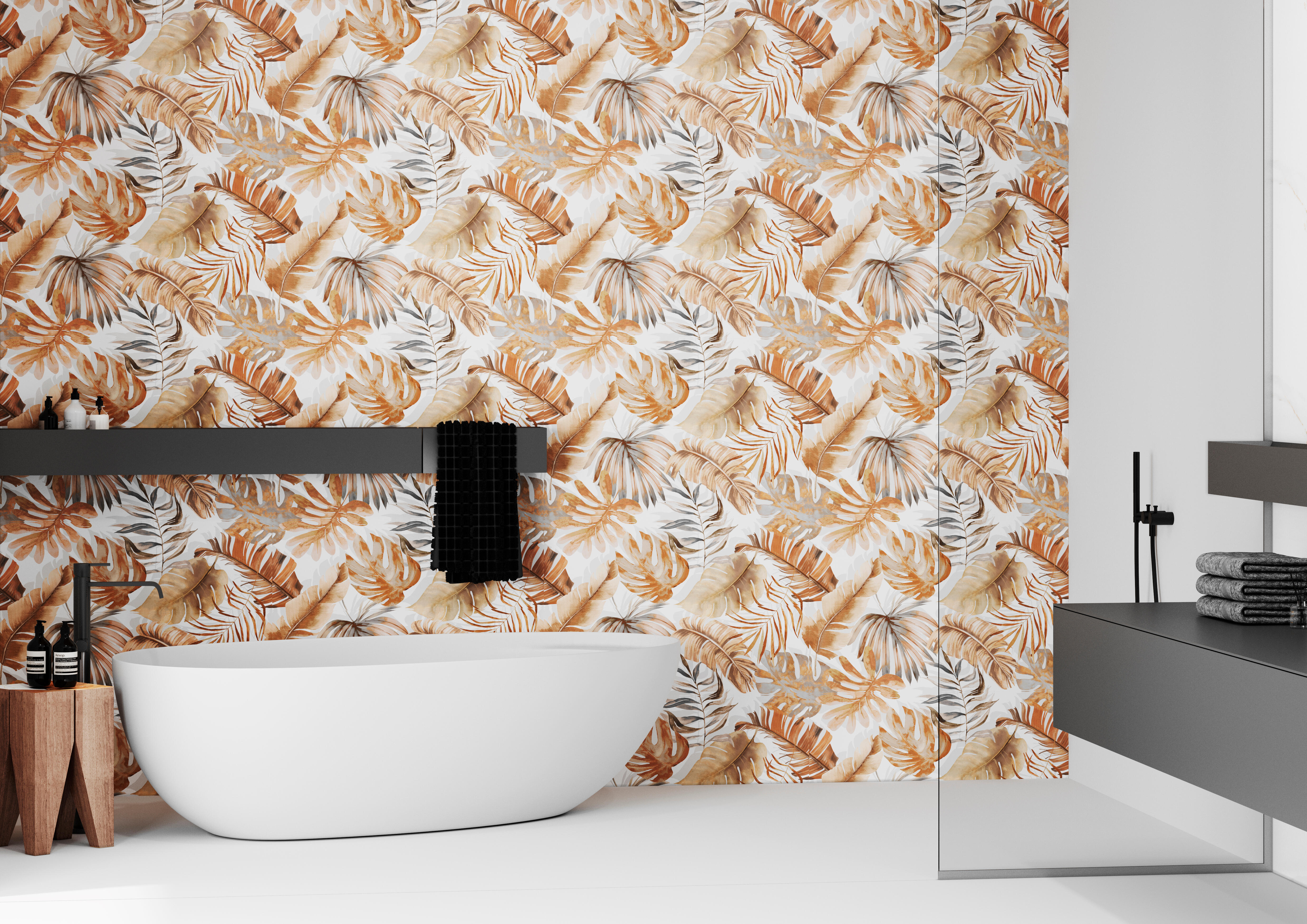 AZULEJO PASTA BLANCA 30X90CM FLORAL CALIDO B - 2