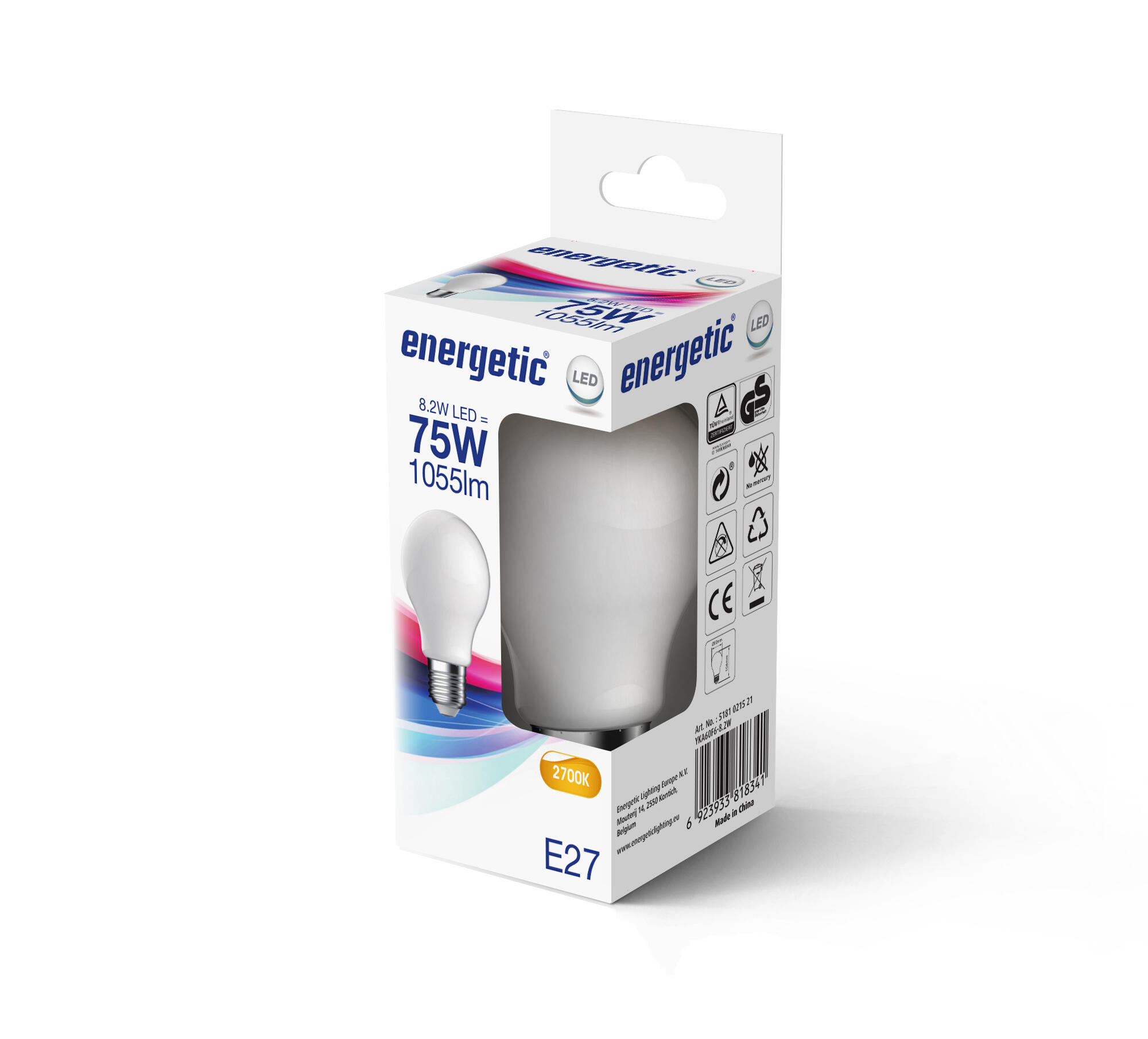 Ampoule LED E27 2700K - NORDLUX - 2
