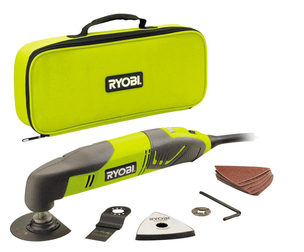 Multitool 200W découpeur ponceur outil multifonction + 10 Accessoires RMT200S - 5133001818 RYOBI - 2